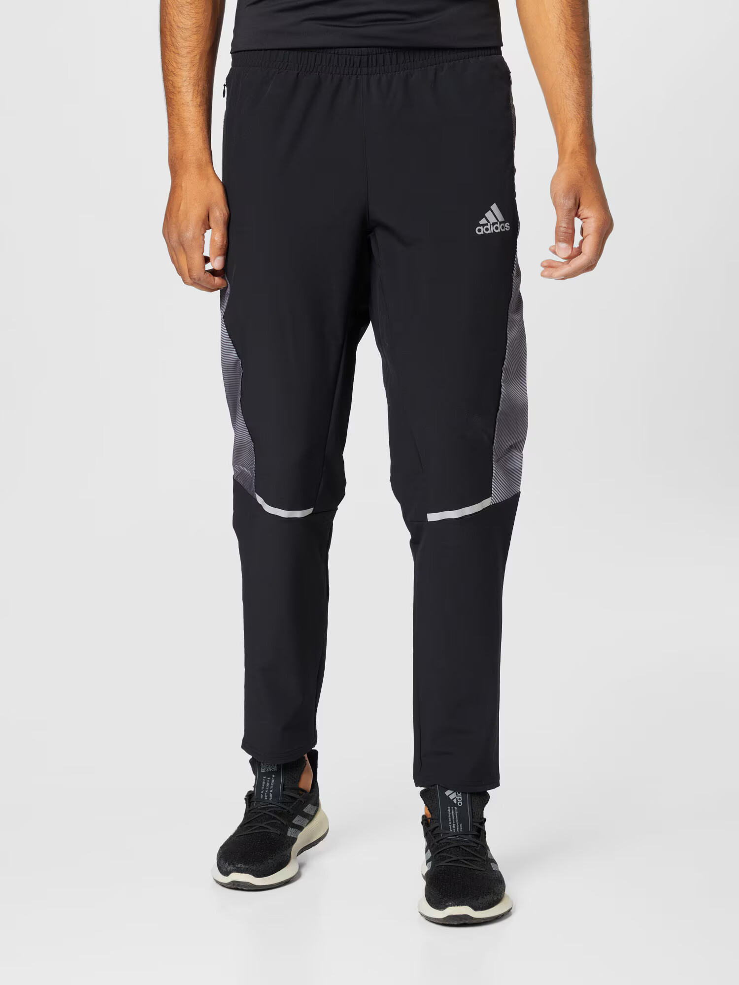 ADIDAS SPORTSWEAR Pantaloni sport gri / gri argintiu / negru - Pled.ro