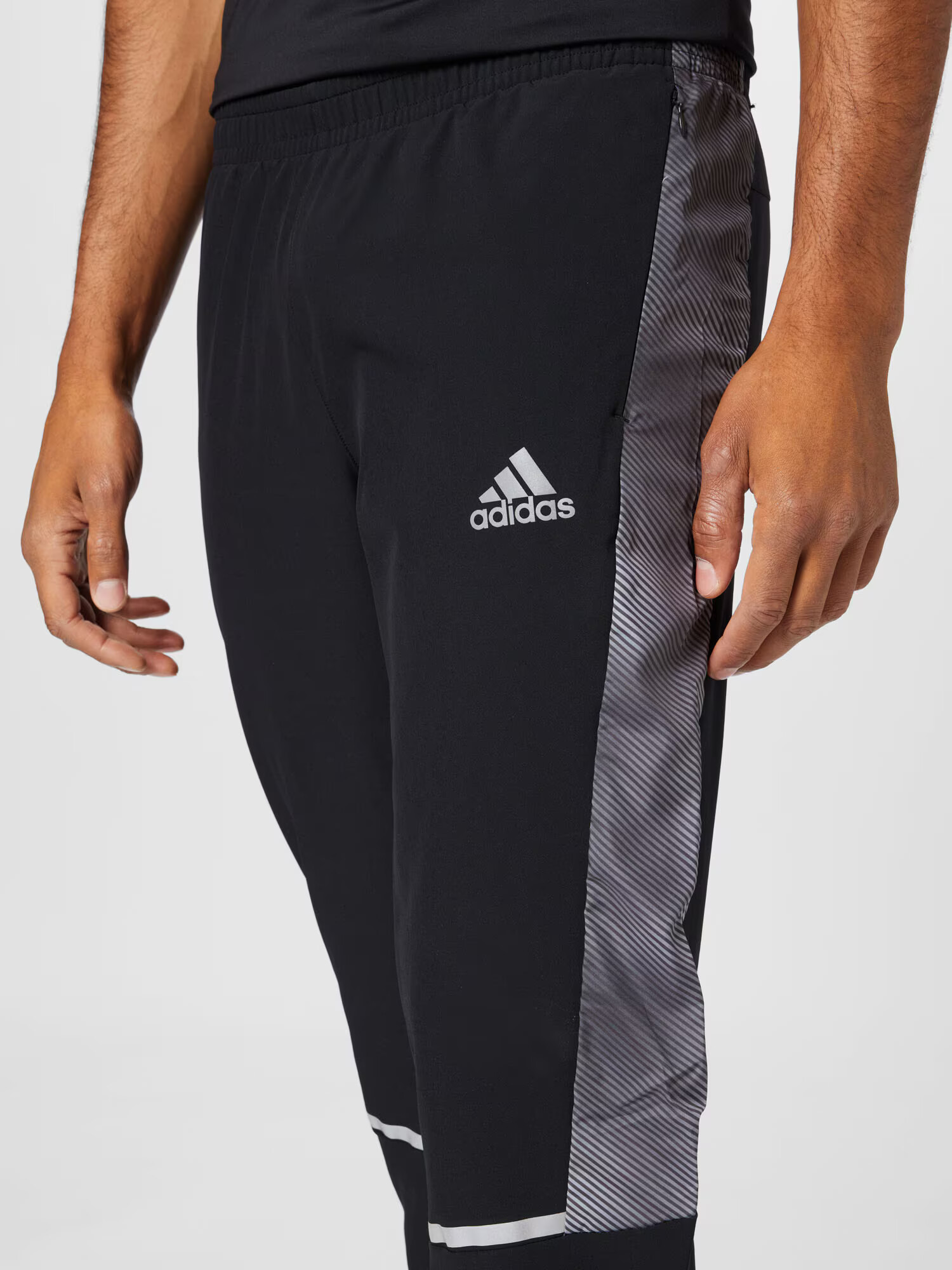 ADIDAS SPORTSWEAR Pantaloni sport gri / gri argintiu / negru - Pled.ro