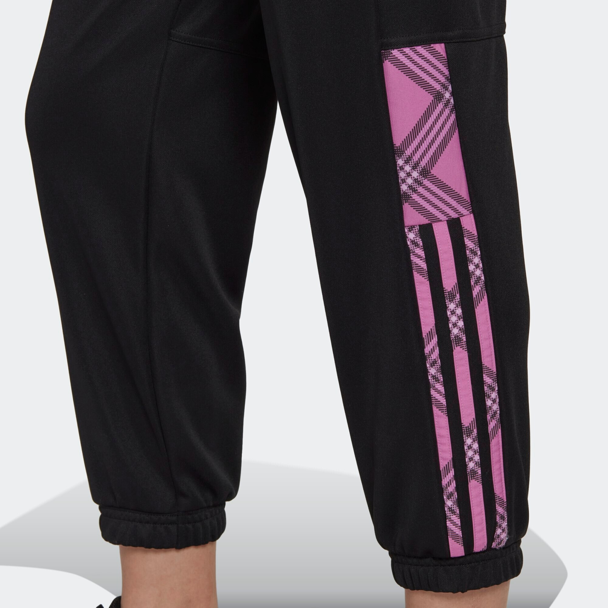 ADIDAS SPORTSWEAR Pantaloni sport lila / negru - Pled.ro