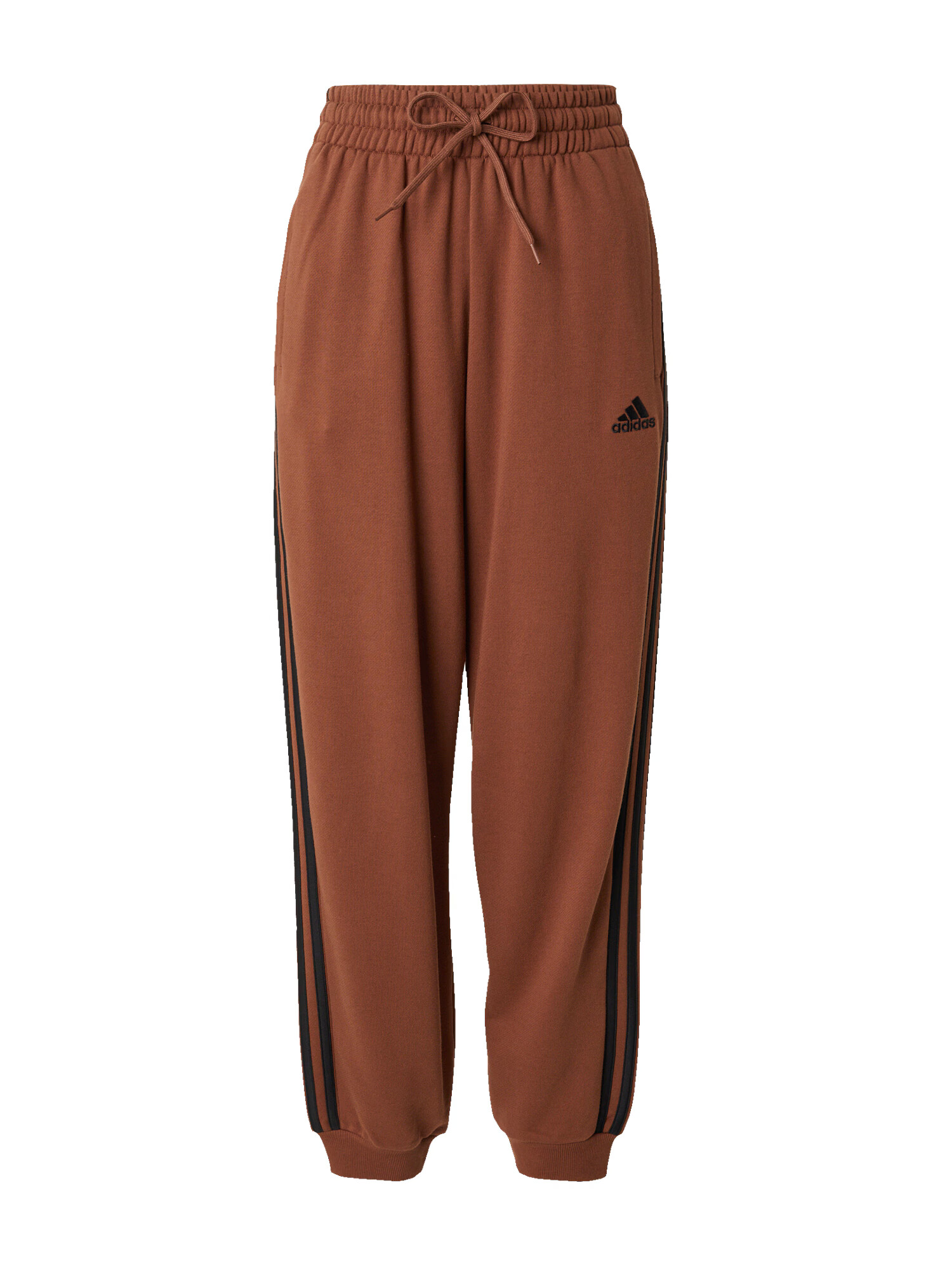 ADIDAS SPORTSWEAR Pantaloni sport 'Essentials' maro / negru - Pled.ro