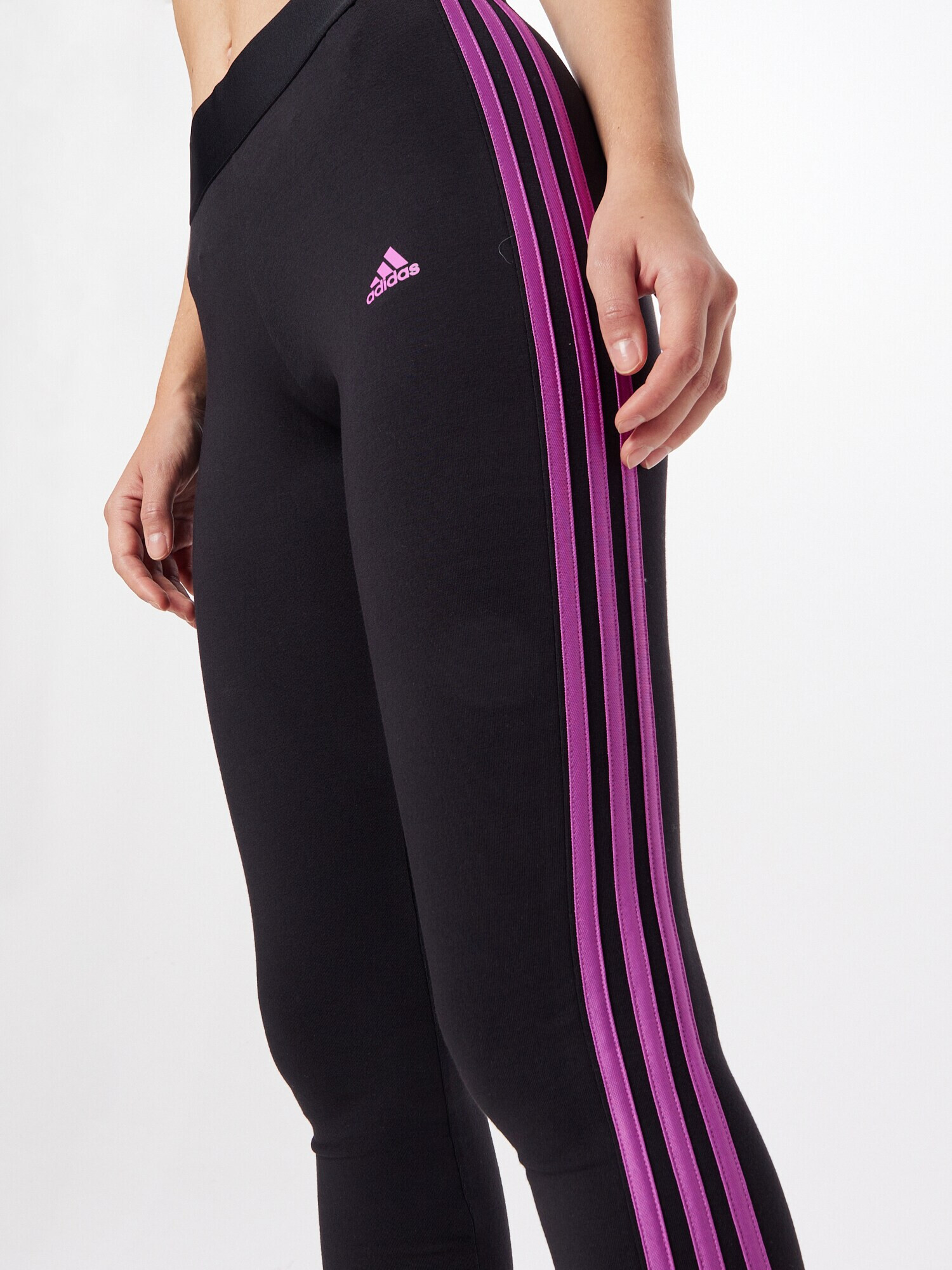 ADIDAS SPORTSWEAR Pantaloni sport 'Essential' mov orhidee / negru - Pled.ro