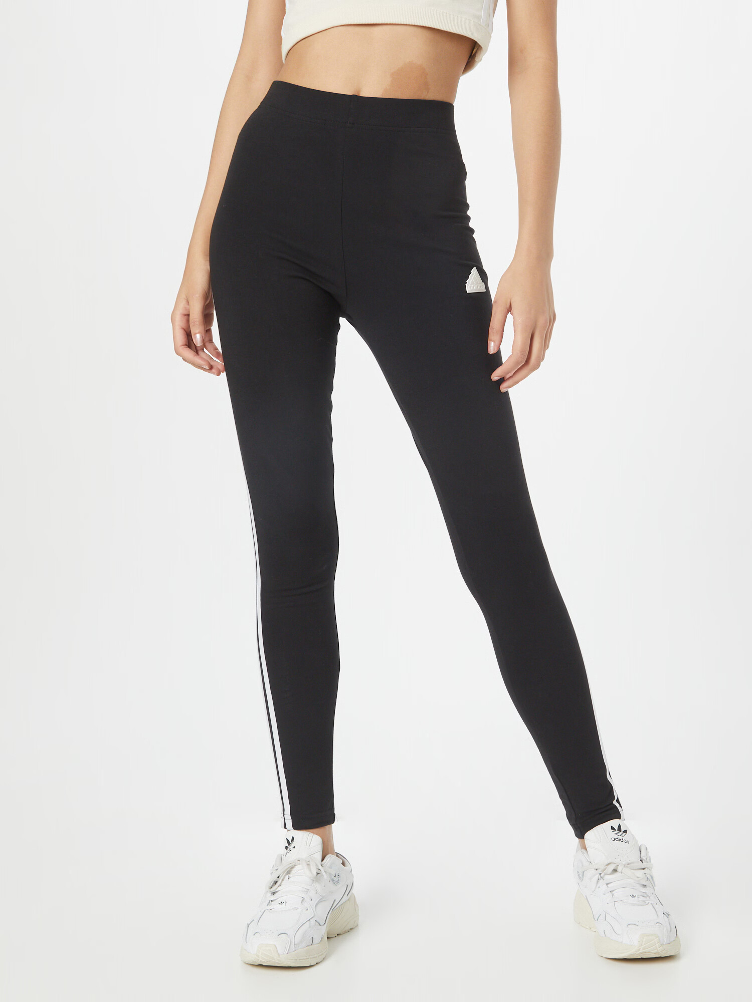 ADIDAS SPORTSWEAR Pantaloni sport 'Future Icons' negru / alb - Pled.ro