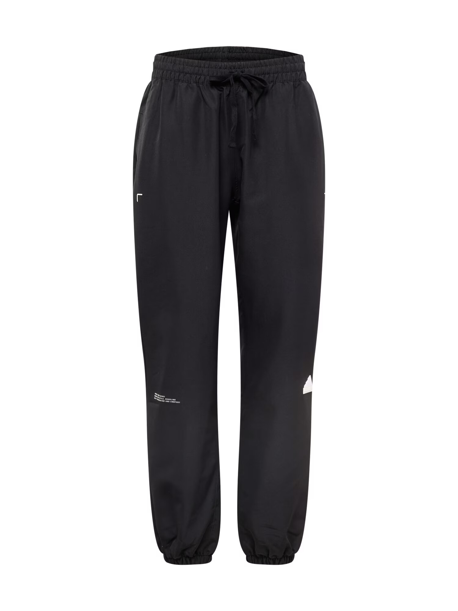 ADIDAS SPORTSWEAR Pantaloni sport negru / alb - Pled.ro