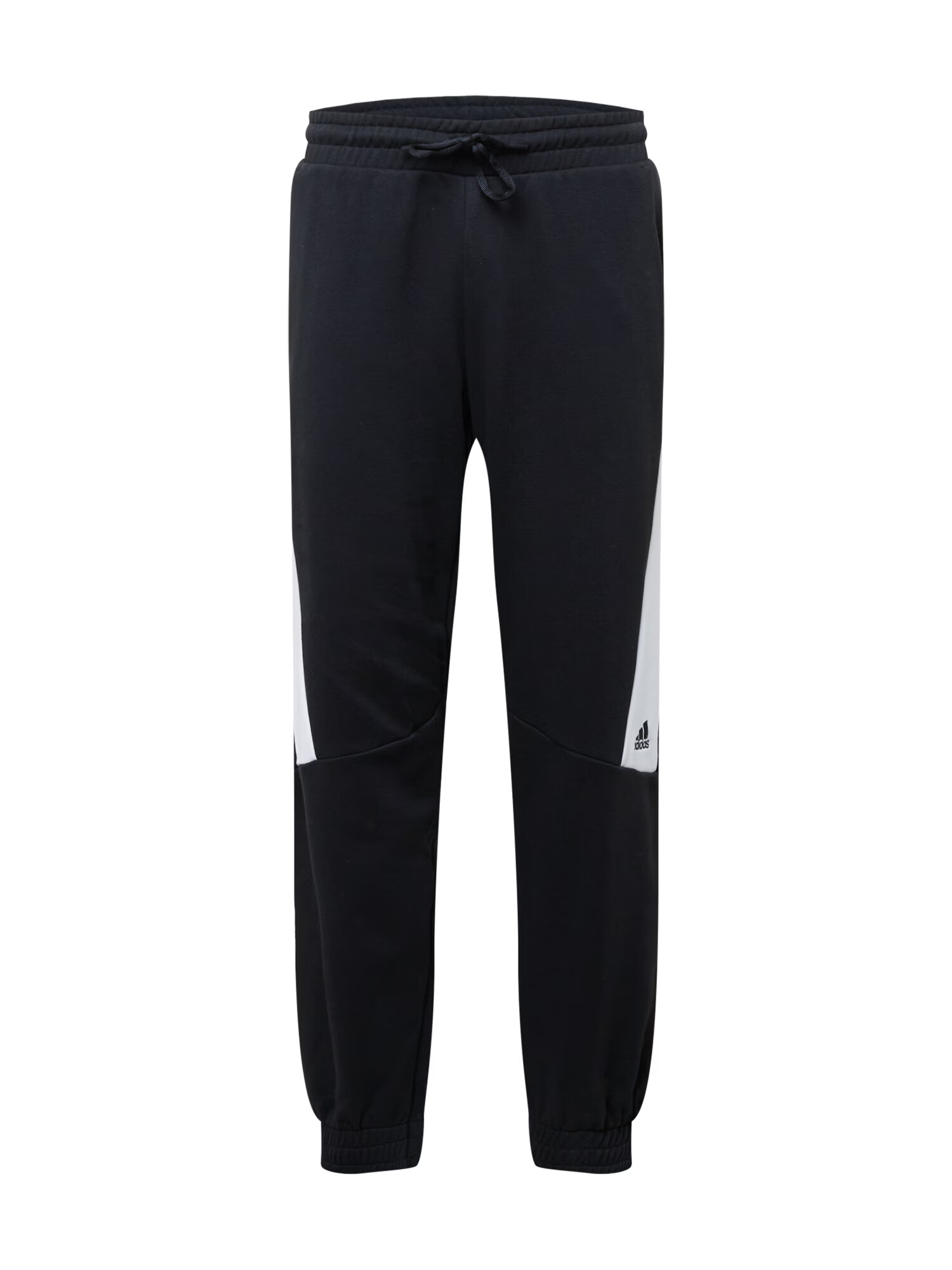 ADIDAS SPORTSWEAR Pantaloni sport negru / alb - Pled.ro