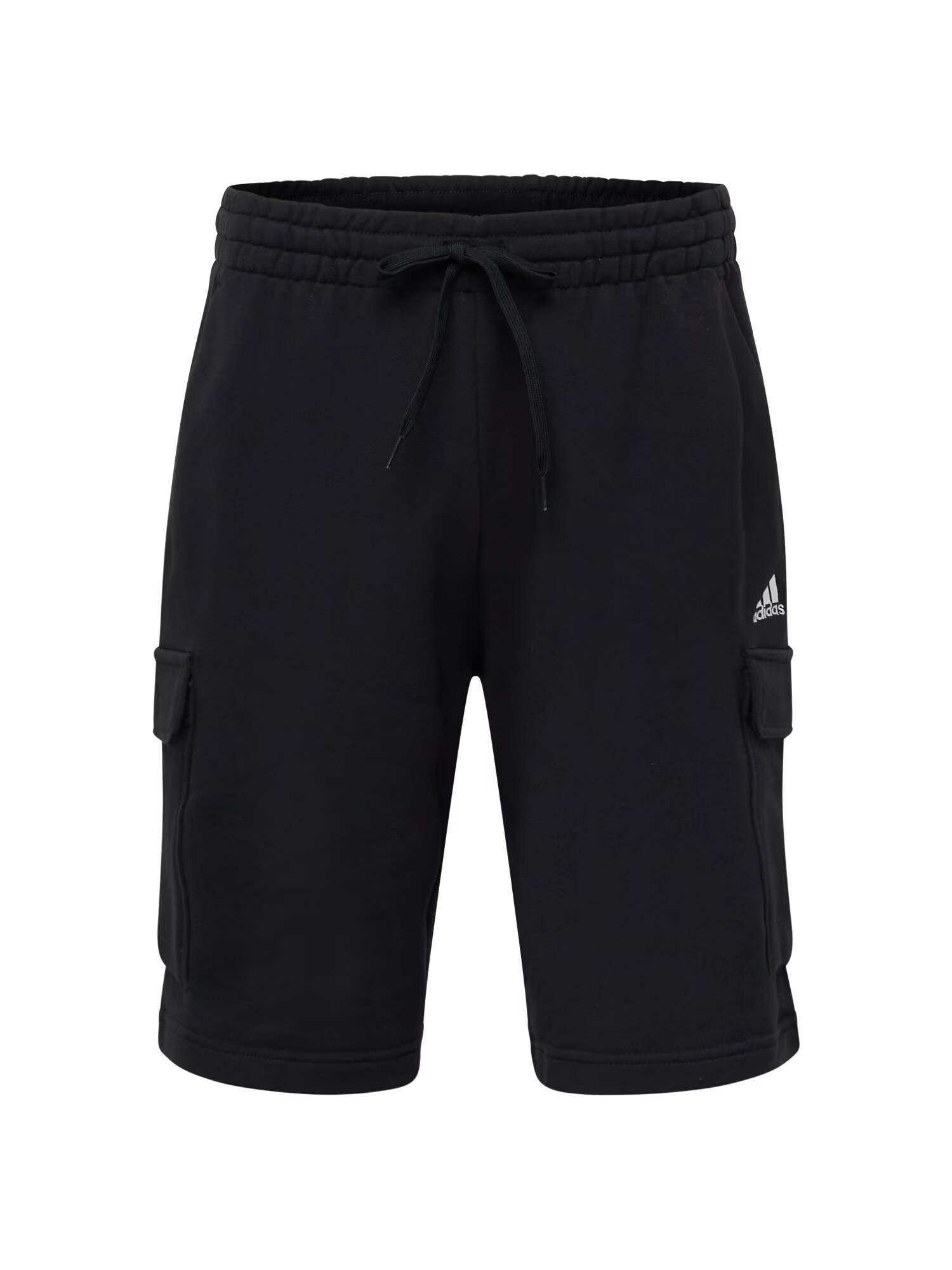 ADIDAS SPORTSWEAR Pantaloni sport 'Essentials' negru / alb - Pled.ro