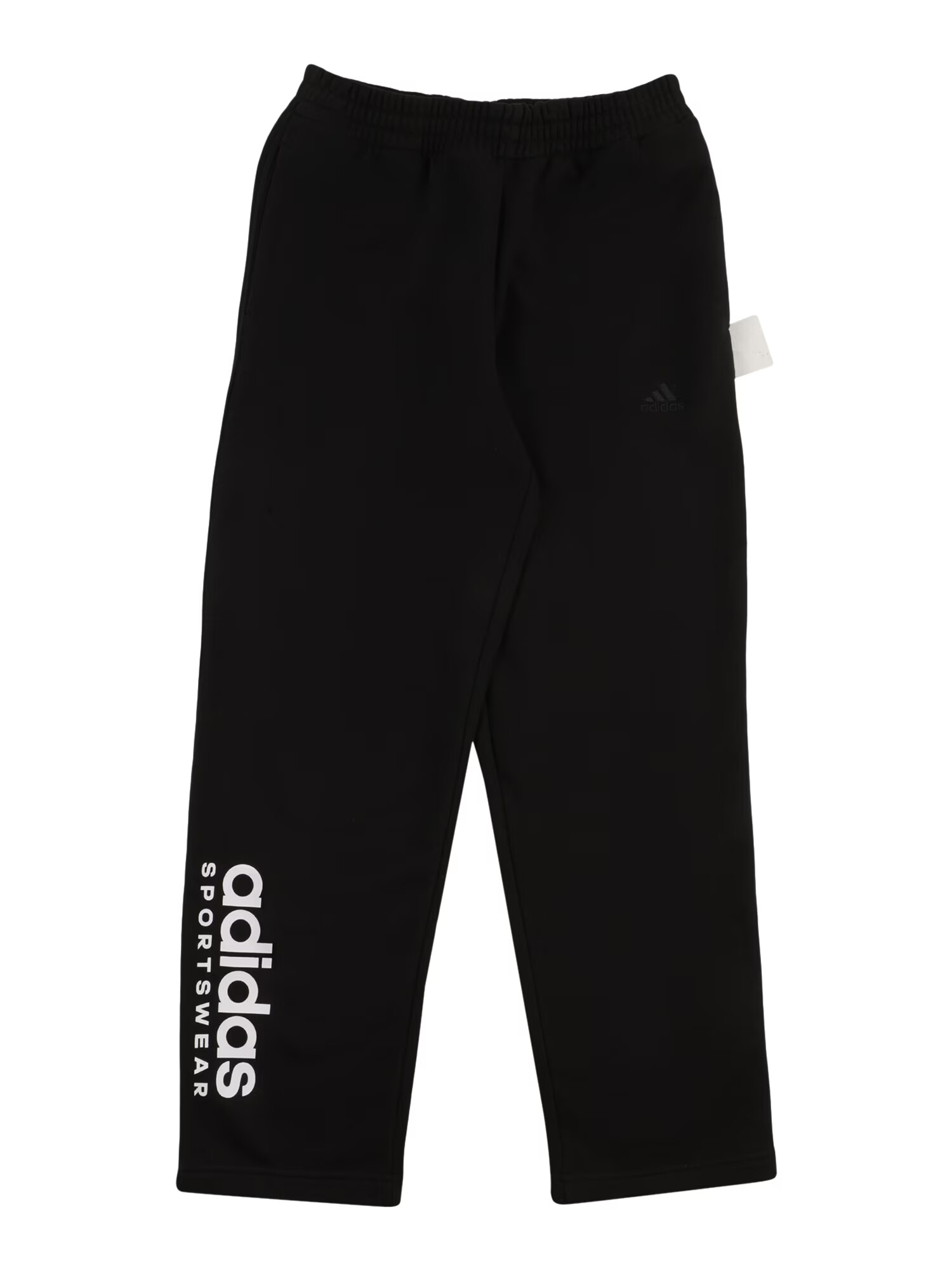 ADIDAS SPORTSWEAR Pantaloni sport negru / alb - Pled.ro