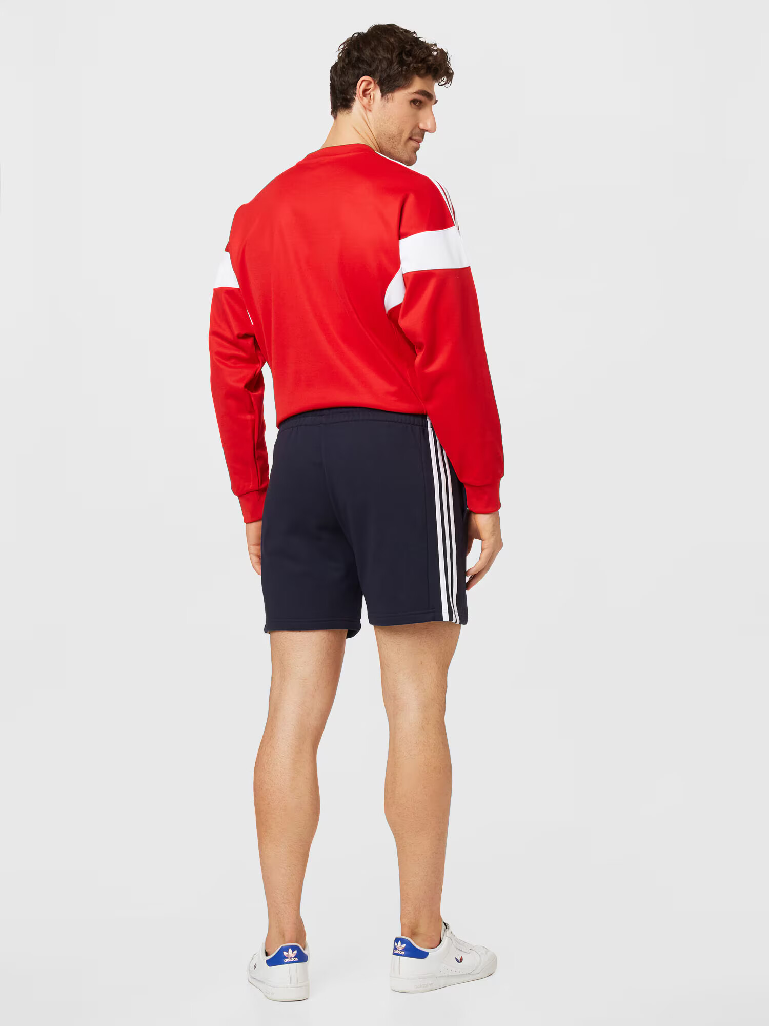 ADIDAS SPORTSWEAR Pantaloni sport bleumarin / alb - Pled.ro