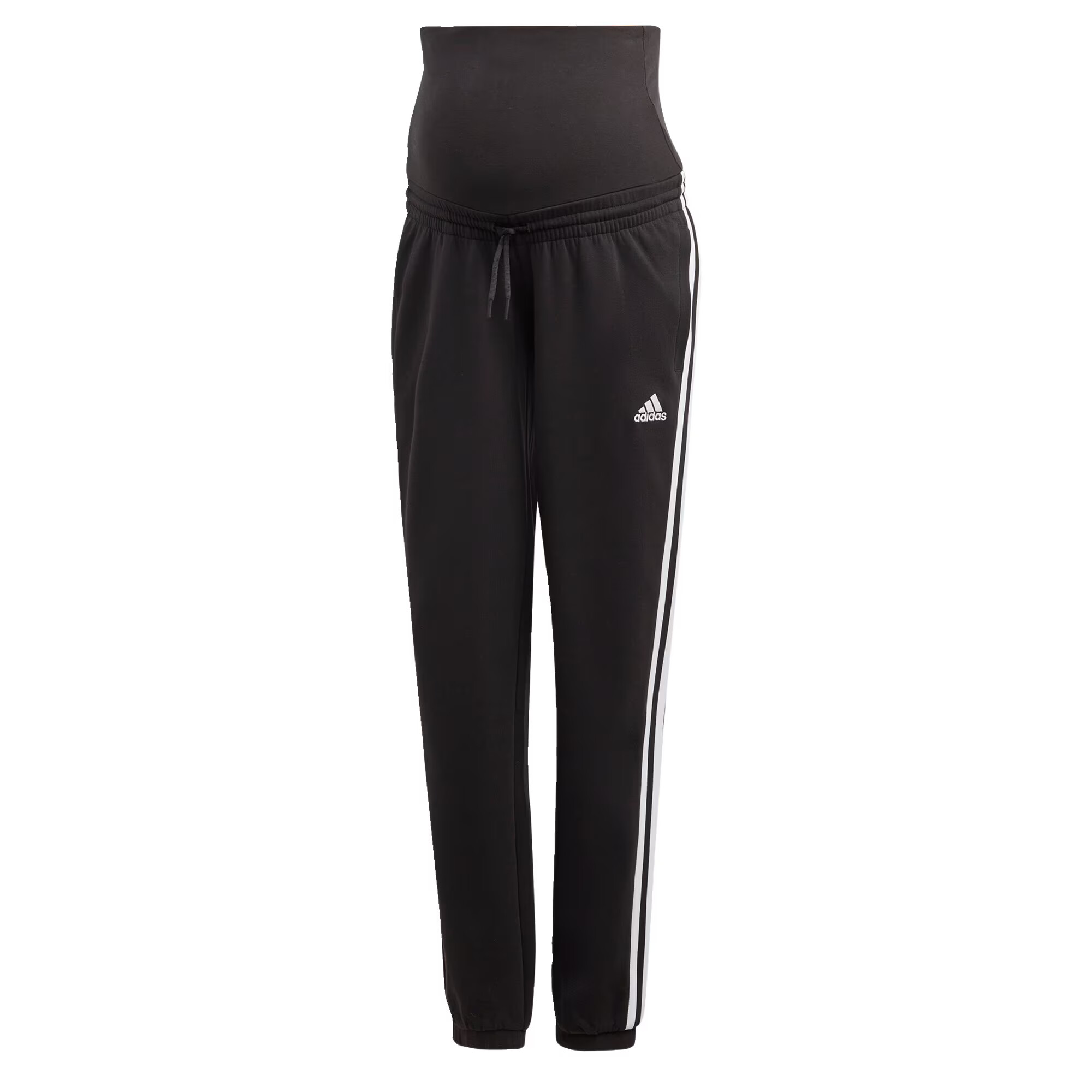 ADIDAS SPORTSWEAR Pantaloni sport negru / alb - Pled.ro