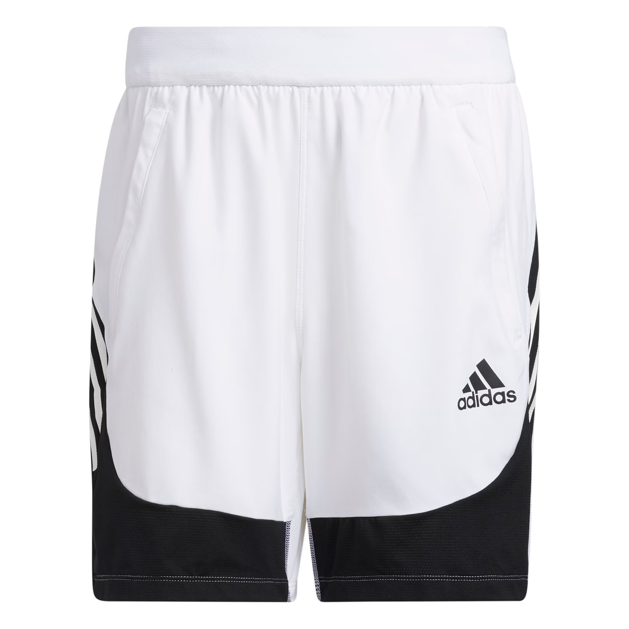 ADIDAS SPORTSWEAR Pantaloni sport negru / alb natural - Pled.ro