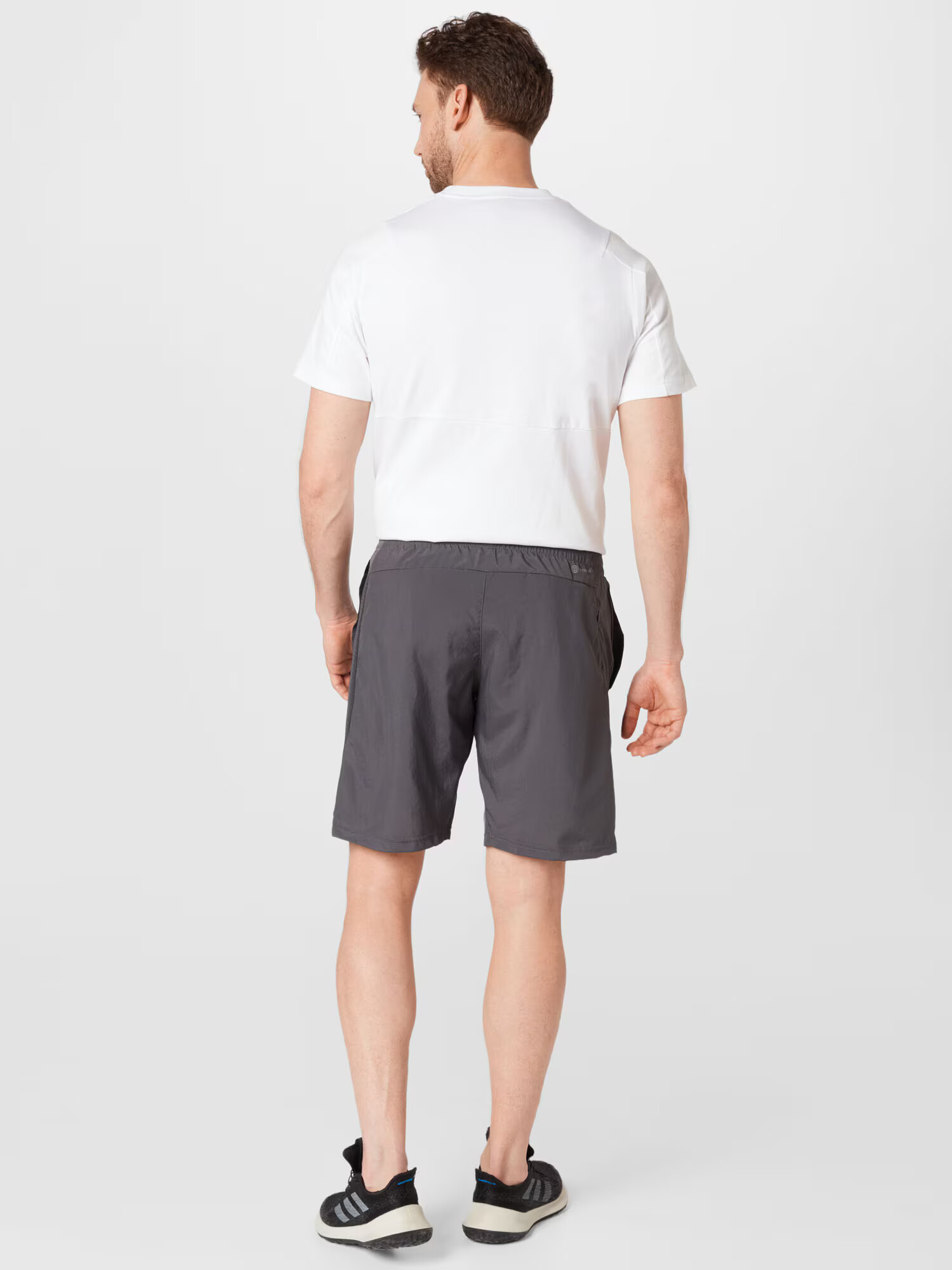 ADIDAS SPORTSWEAR Pantaloni sport 'Own the Run' gri închis / negru - Pled.ro