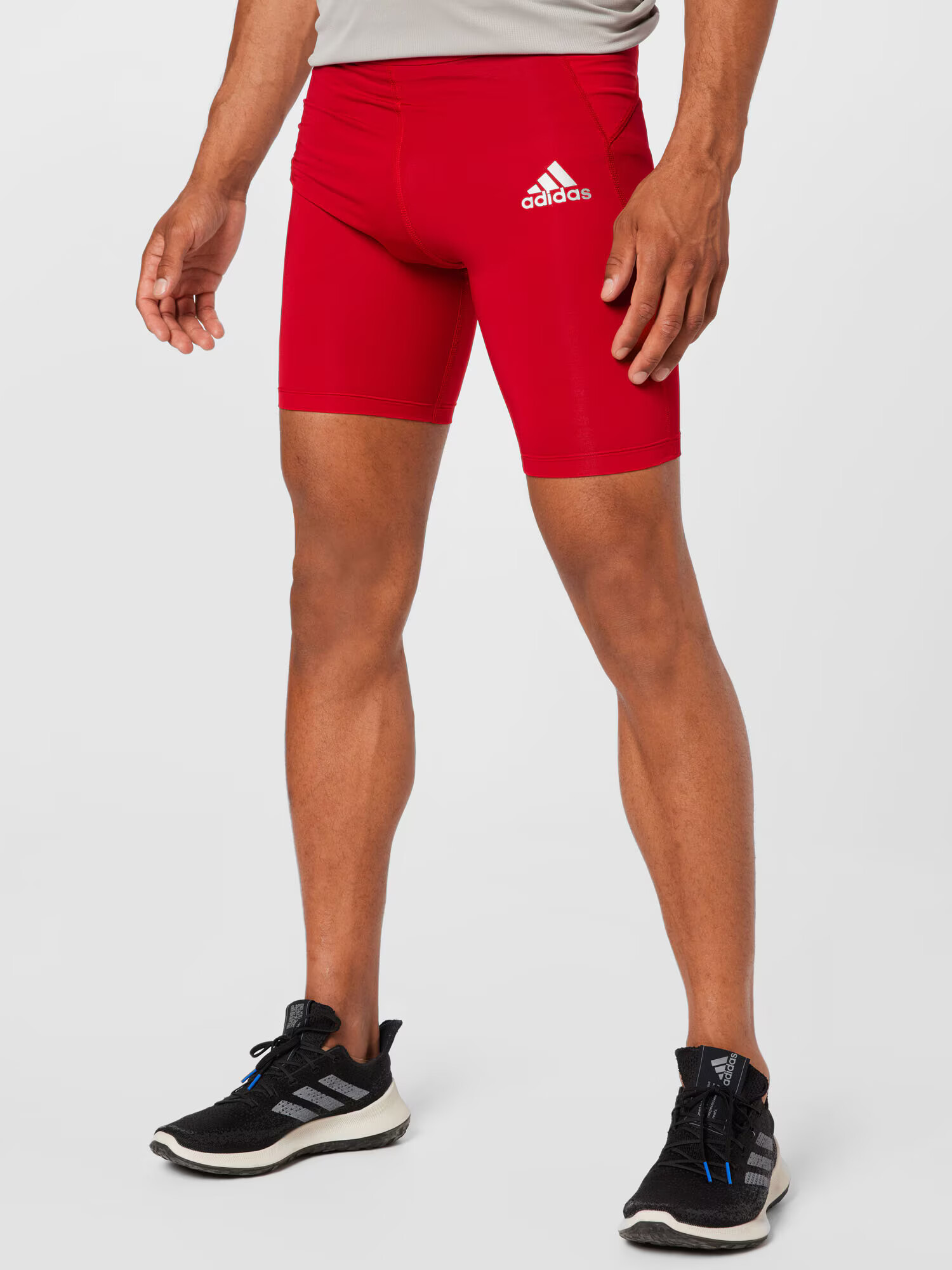 ADIDAS SPORTSWEAR Pantaloni sport roșu vin / alb - Pled.ro