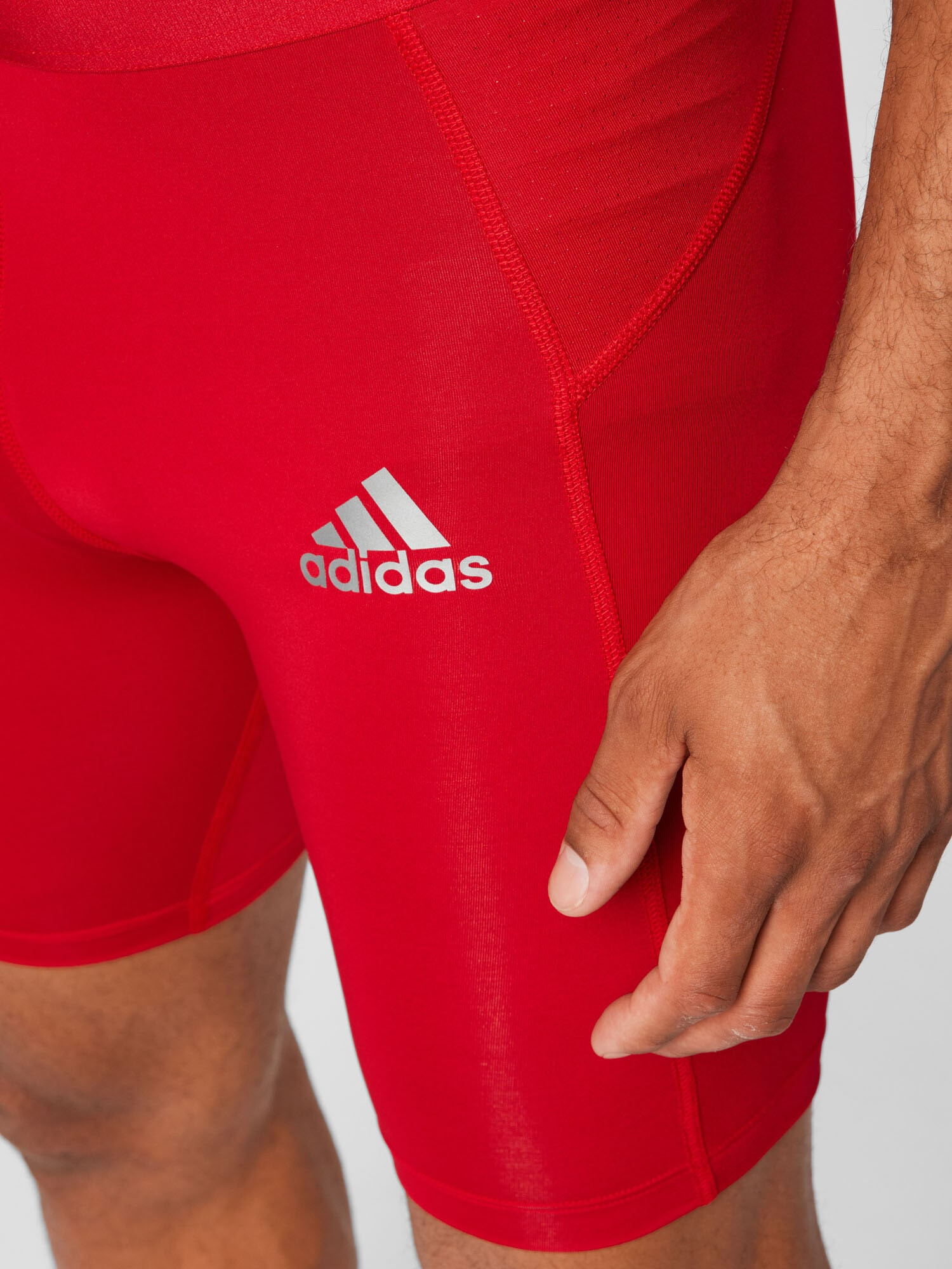 ADIDAS SPORTSWEAR Pantaloni sport roșu vin / alb - Pled.ro