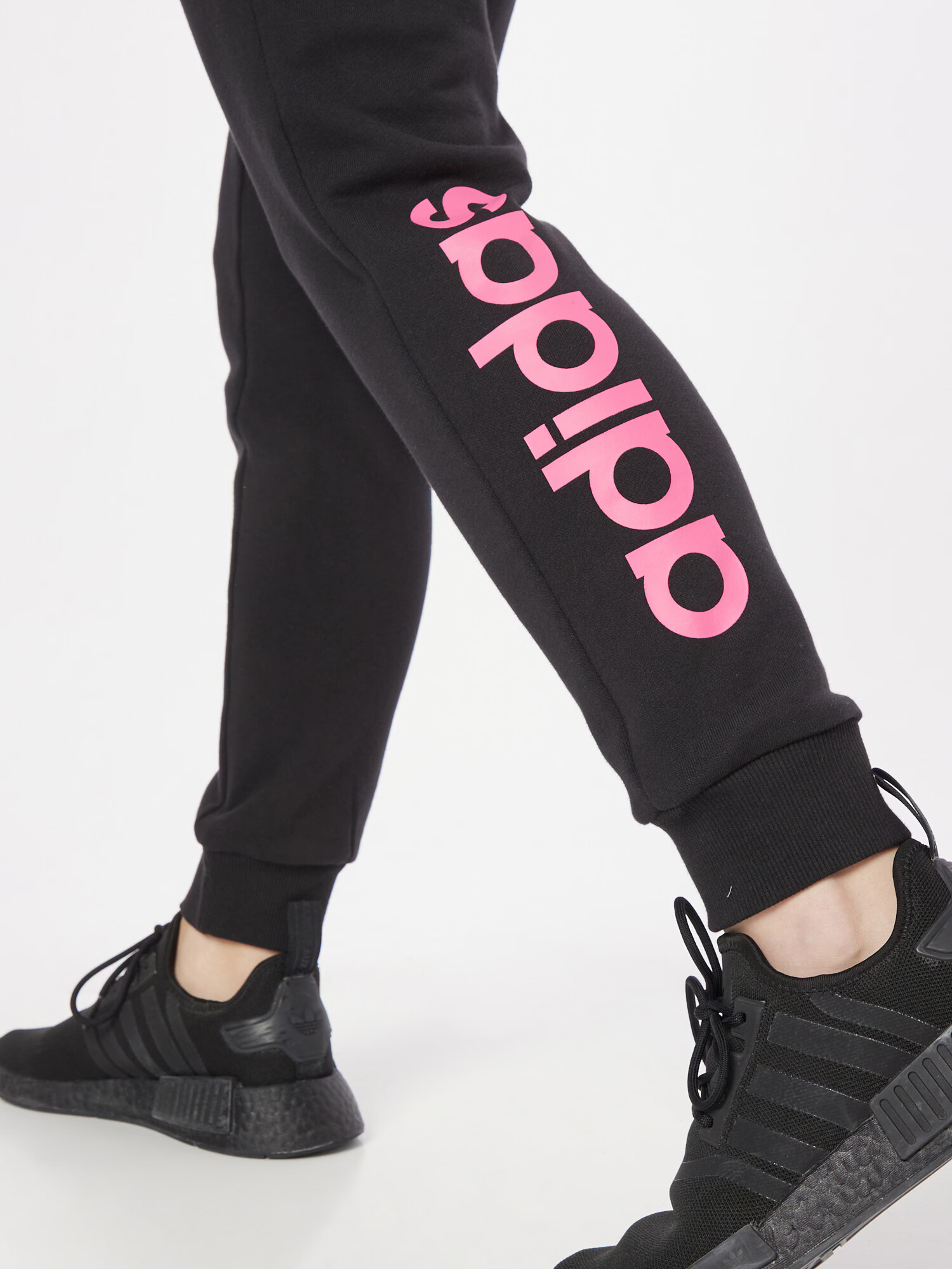 ADIDAS SPORTSWEAR Pantaloni sport 'Essentials' roz / negru - Pled.ro