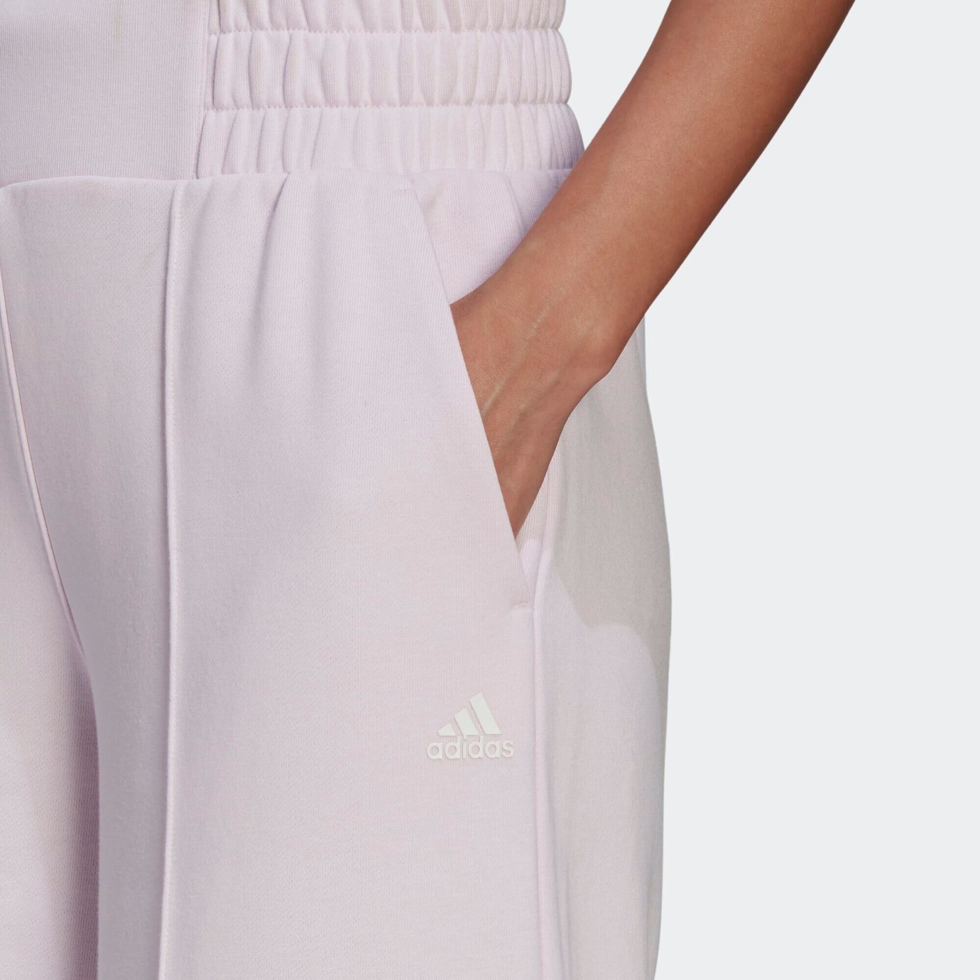 ADIDAS SPORTSWEAR Pantaloni sport roz pastel / alb - Pled.ro