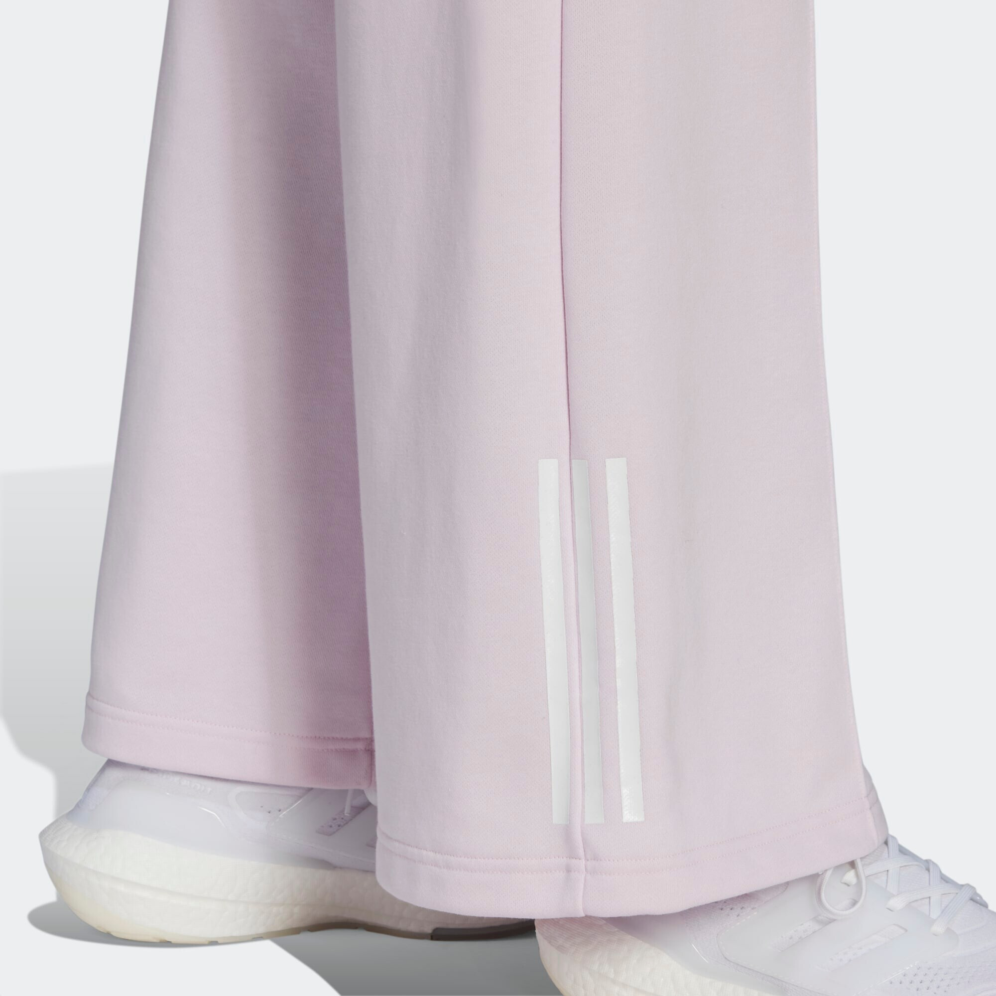 ADIDAS SPORTSWEAR Pantaloni sport roz pastel / alb - Pled.ro