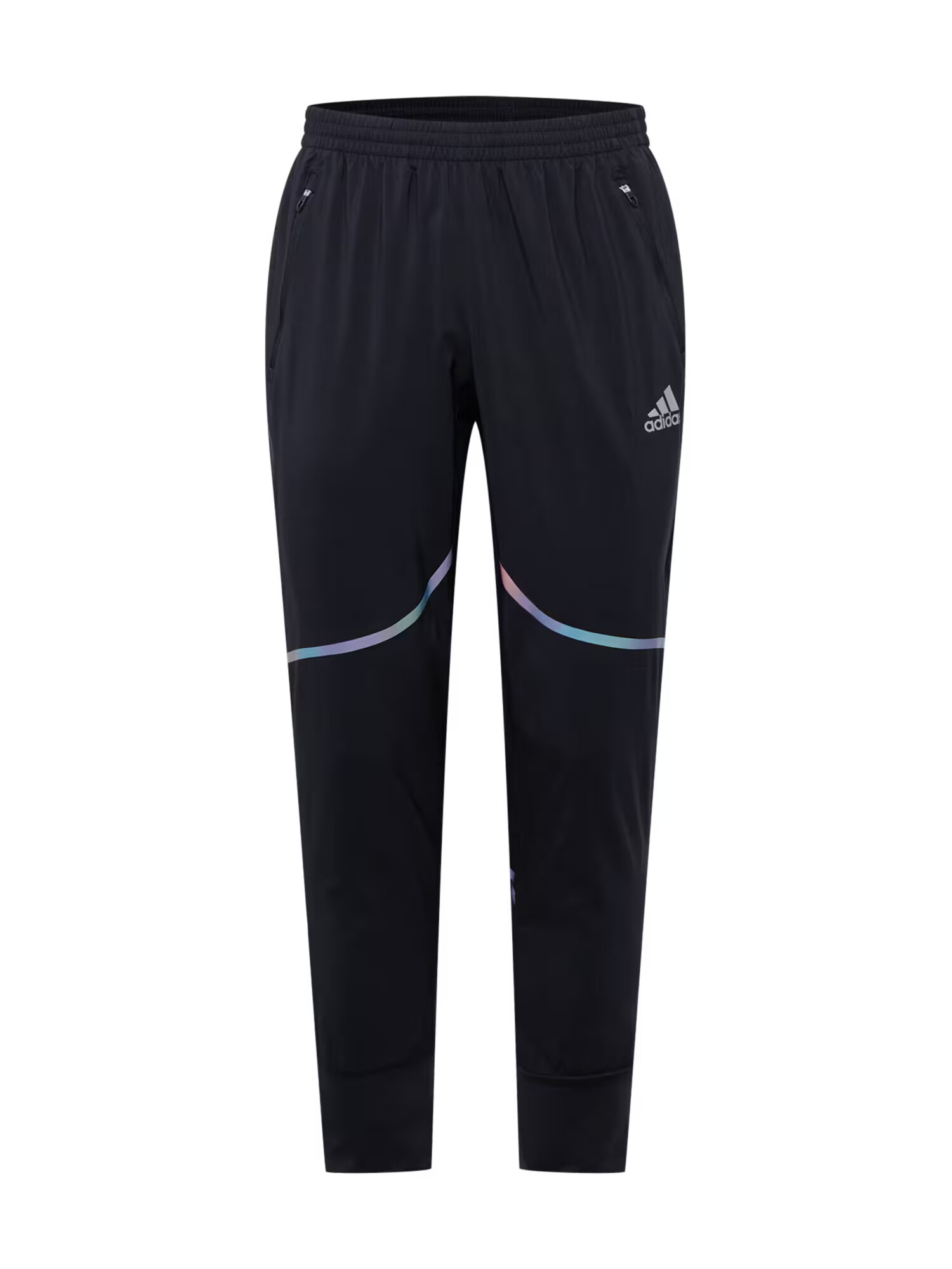 ADIDAS SPORTSWEAR Pantaloni sport 'Saturday Wind' gri argintiu / mai multe culori / negru - Pled.ro