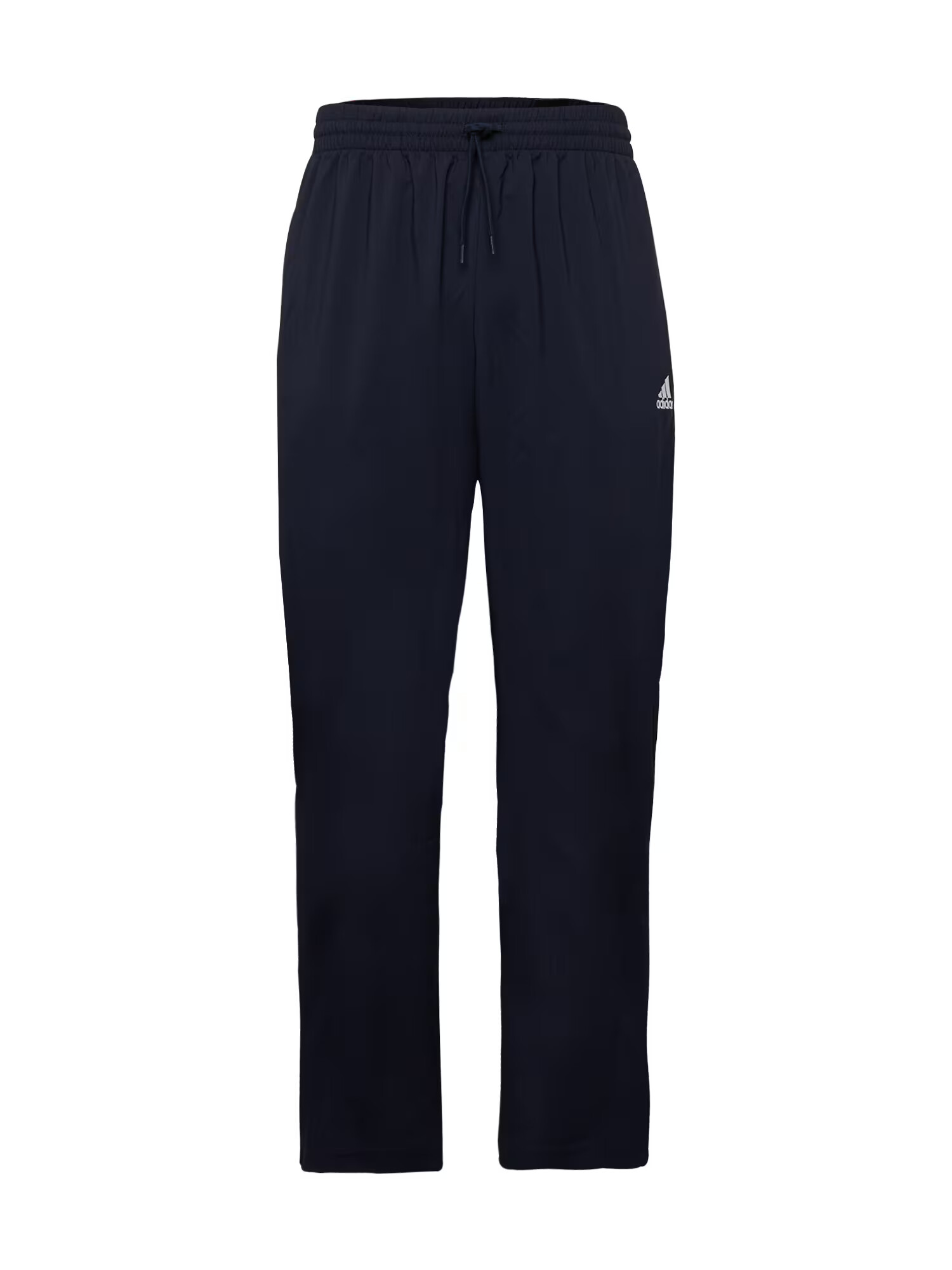 ADIDAS SPORTSWEAR Pantaloni sport 'Aeroready Essentials Stanford Open Hem Embroidered Small Logo' bleumarin / alb - Pled.ro