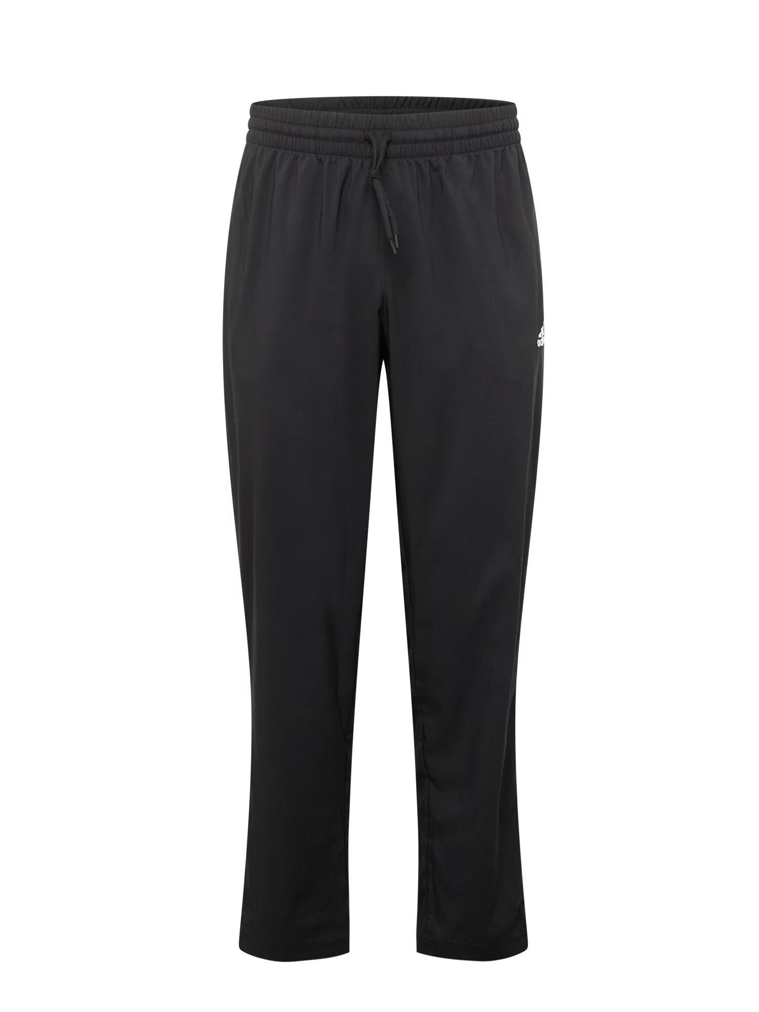 ADIDAS SPORTSWEAR Pantaloni sport 'Aeroready Essentials Stanford Open Hem Embroidered Small Logo' negru / alb - Pled.ro