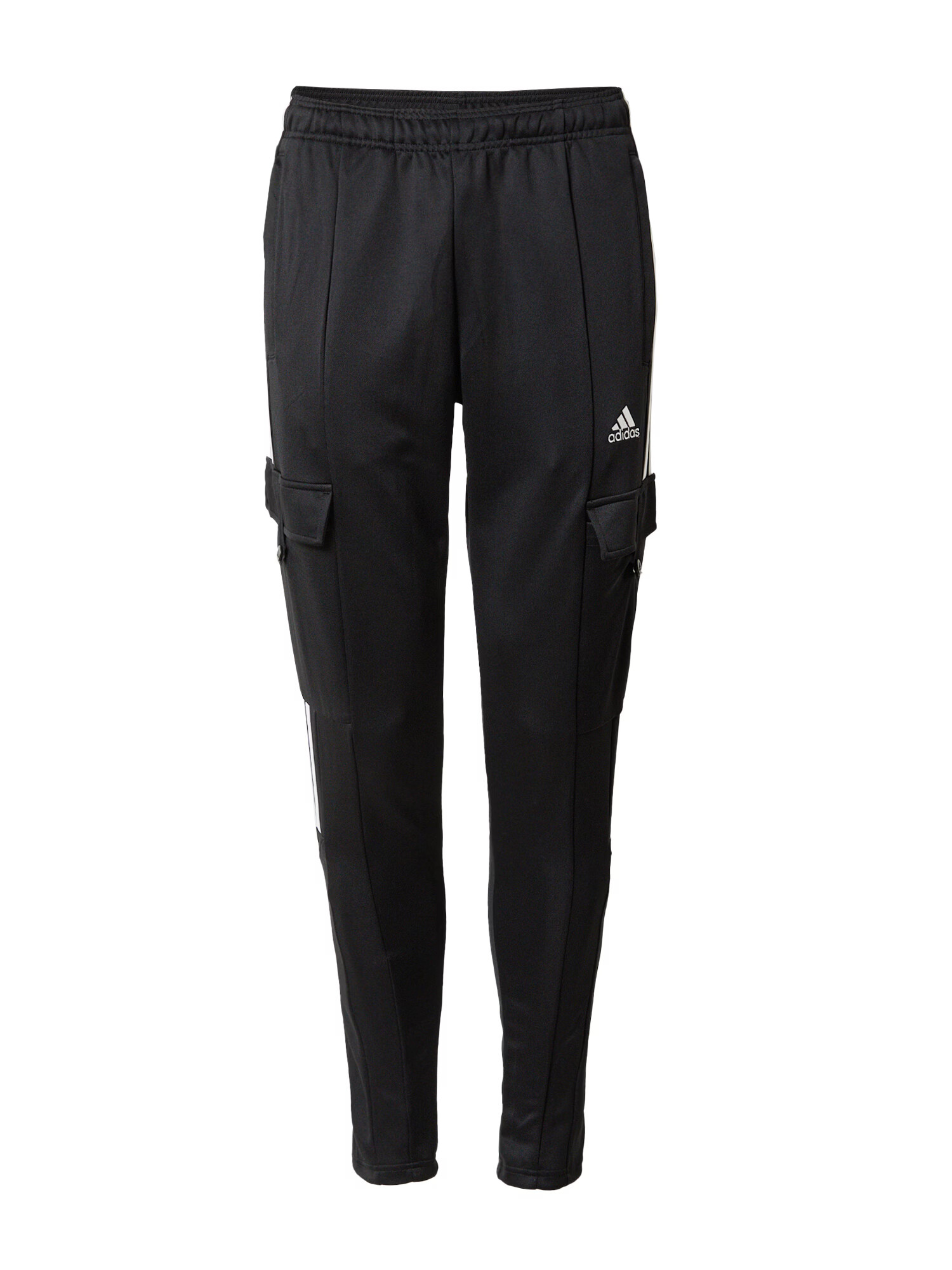 ADIDAS SPORTSWEAR Pantaloni sport 'Tiro' negru / alb - Pled.ro