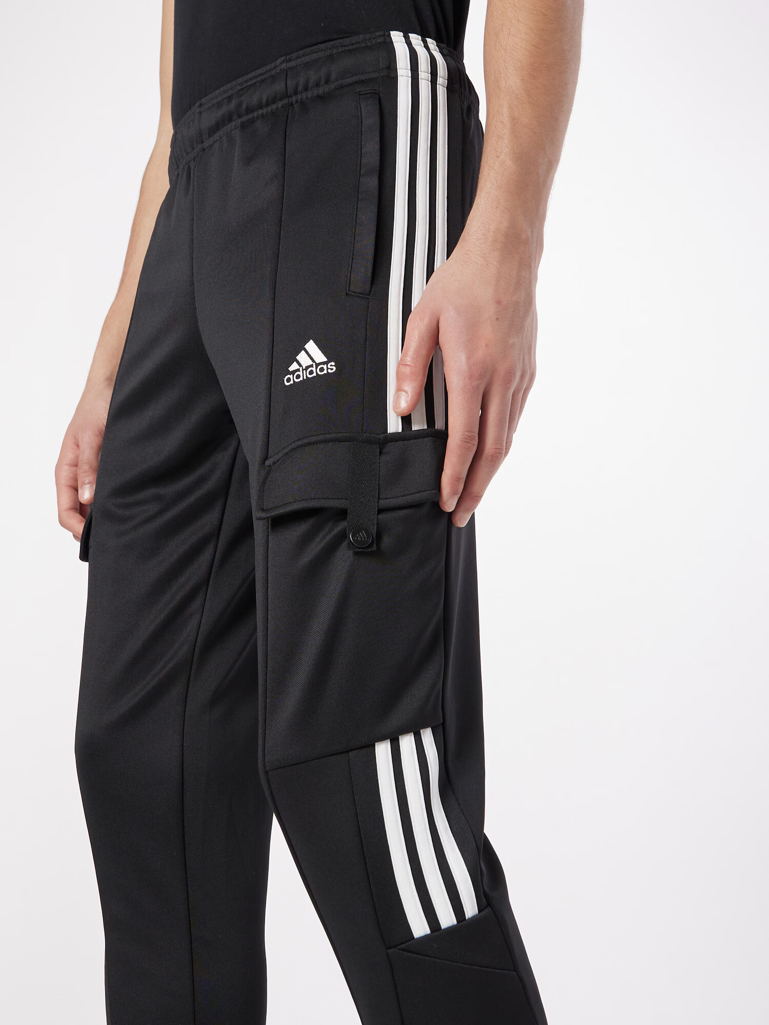 ADIDAS SPORTSWEAR Pantaloni sport 'Tiro' negru / alb - Pled.ro