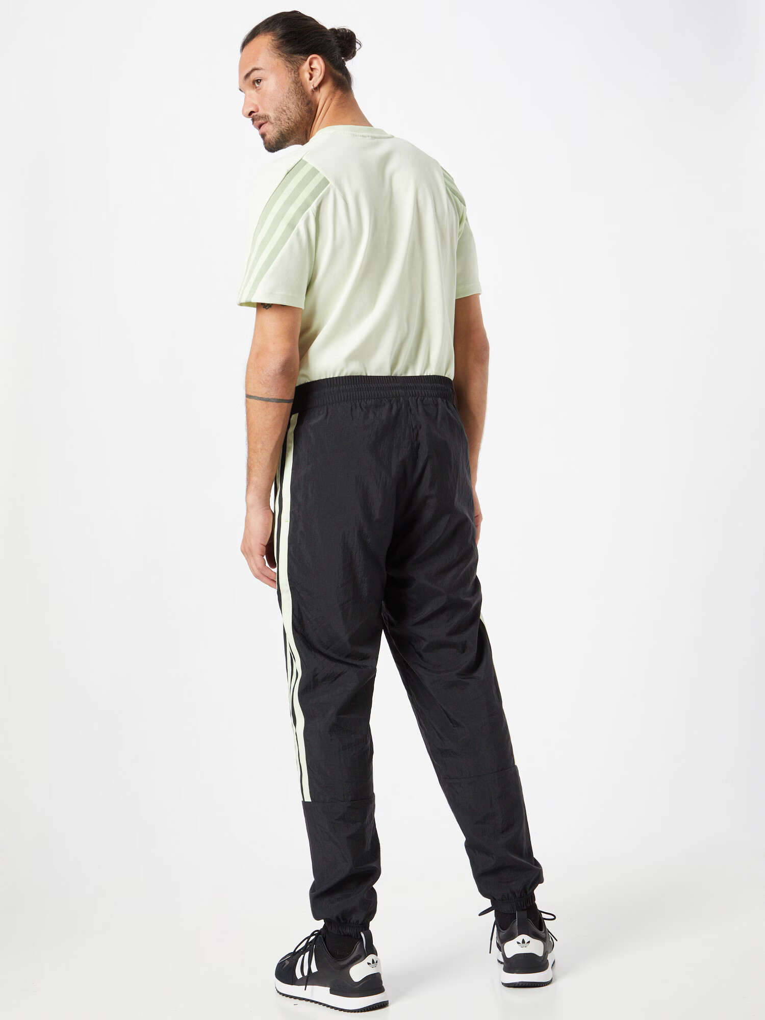 ADIDAS SPORTSWEAR Pantaloni sport verde kiwi / negru / alb - Pled.ro