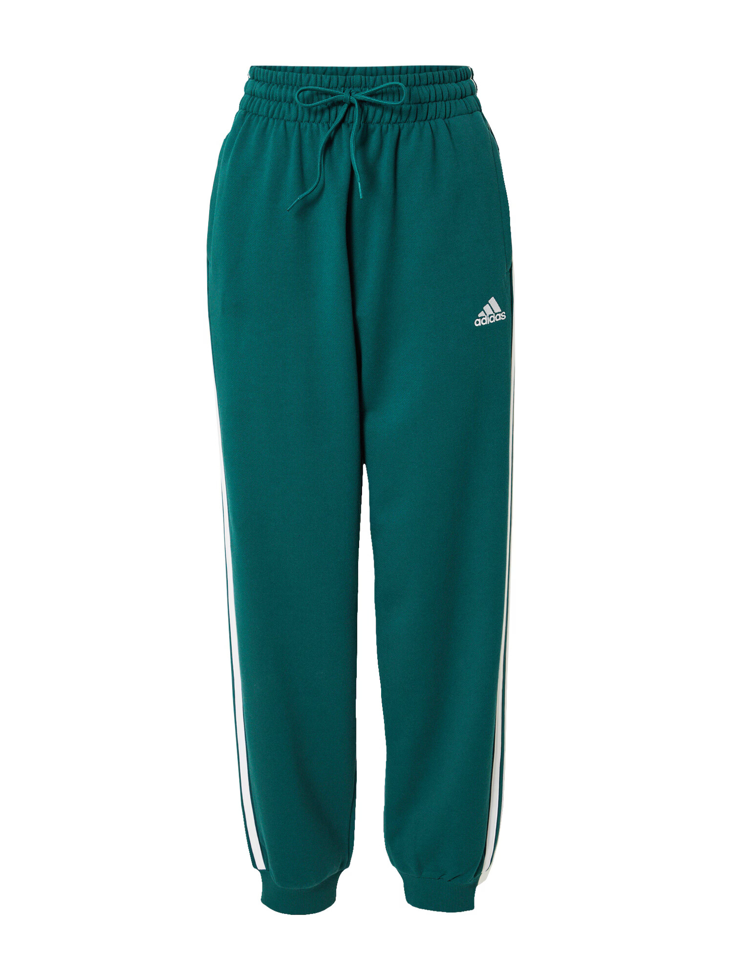 ADIDAS SPORTSWEAR Pantaloni sport 'Essentials' verde smarald / alb - Pled.ro