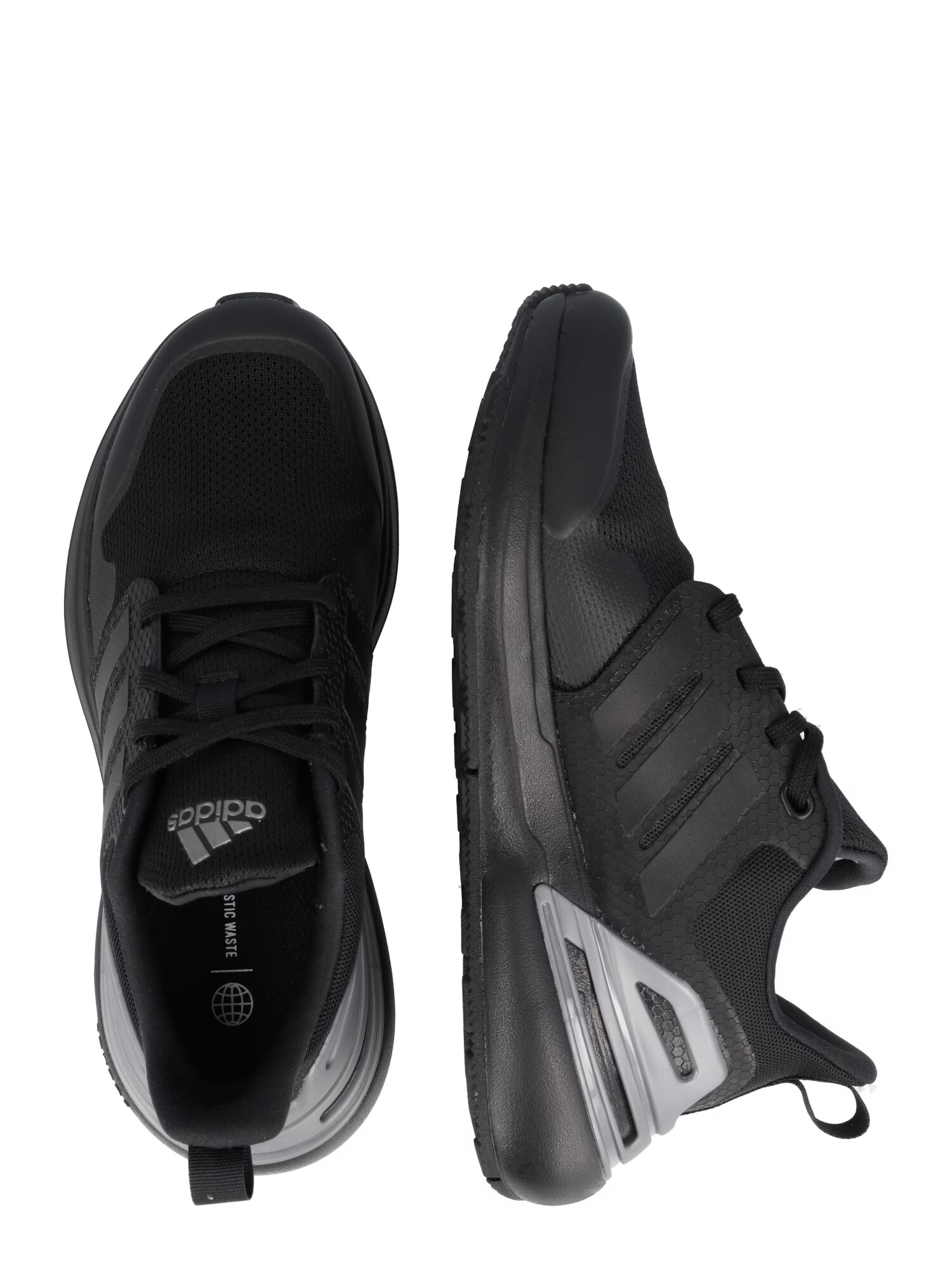 ADIDAS SPORTSWEAR Sneaker 'Rapidasport Bounce Lace' gri / negru - Pled.ro