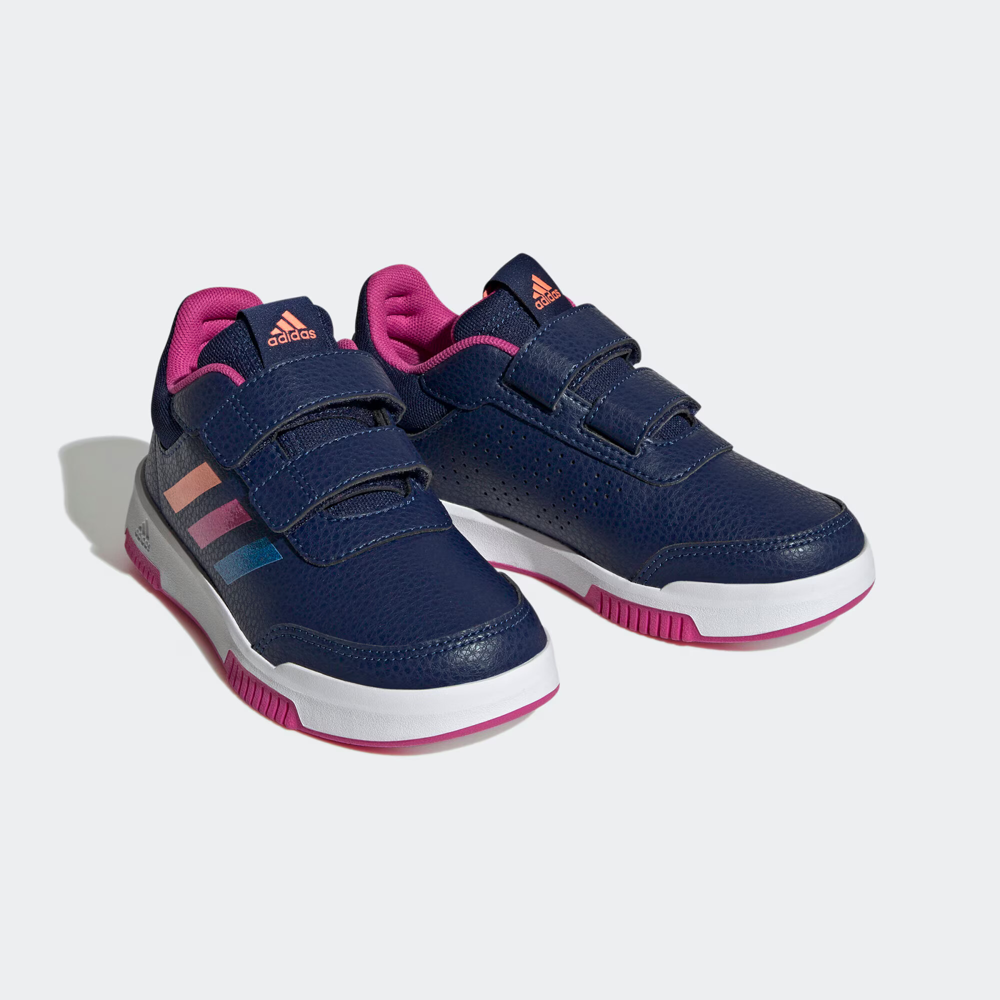 ADIDAS SPORTSWEAR Pantofi sport 'Tensaur' albastru / bleumarin / mov orhidee / portocaliu somon - Pled.ro