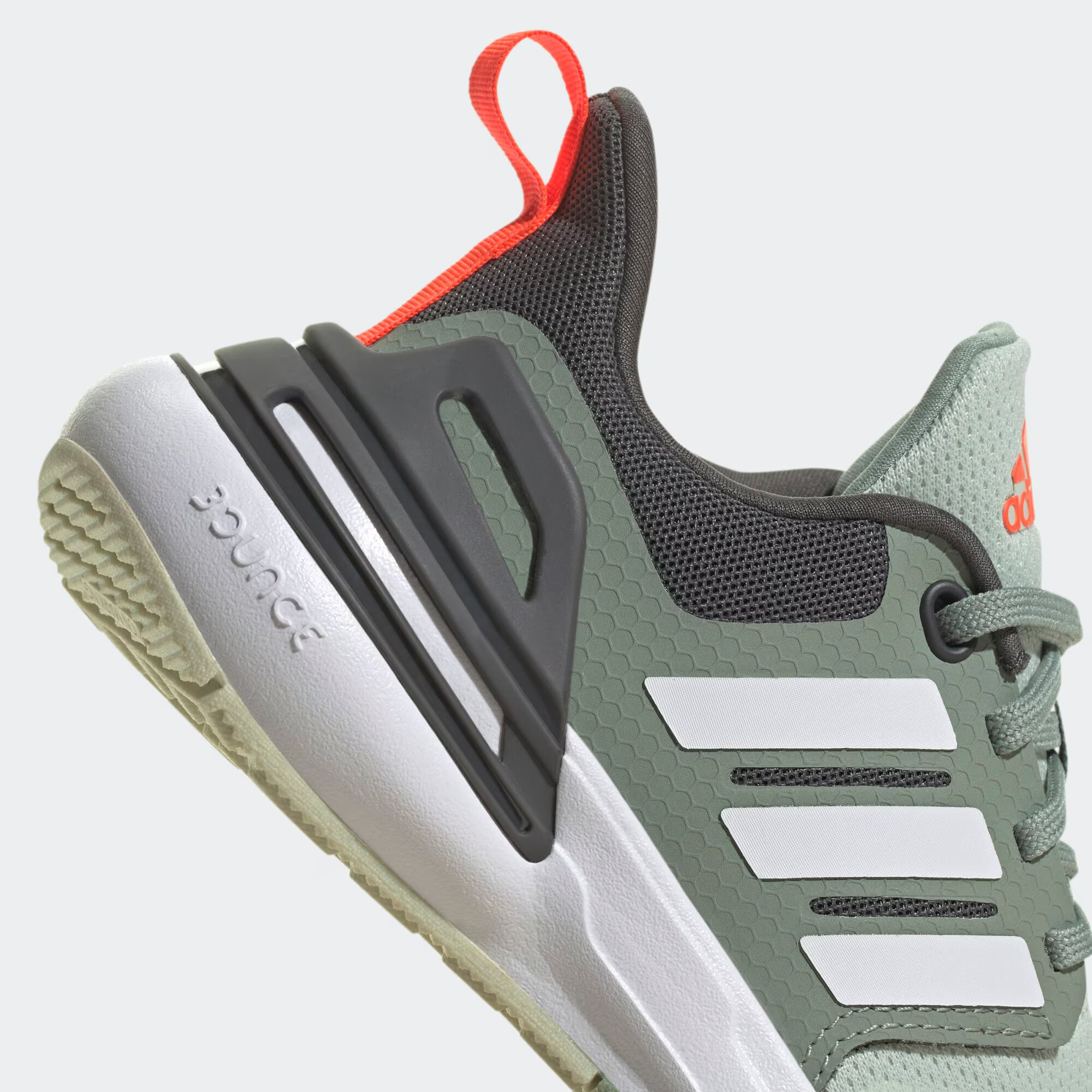 ADIDAS SPORTSWEAR Sneaker 'Rapidasport Bounce Lace' verde / verde mentă / portocaliu / negru - Pled.ro