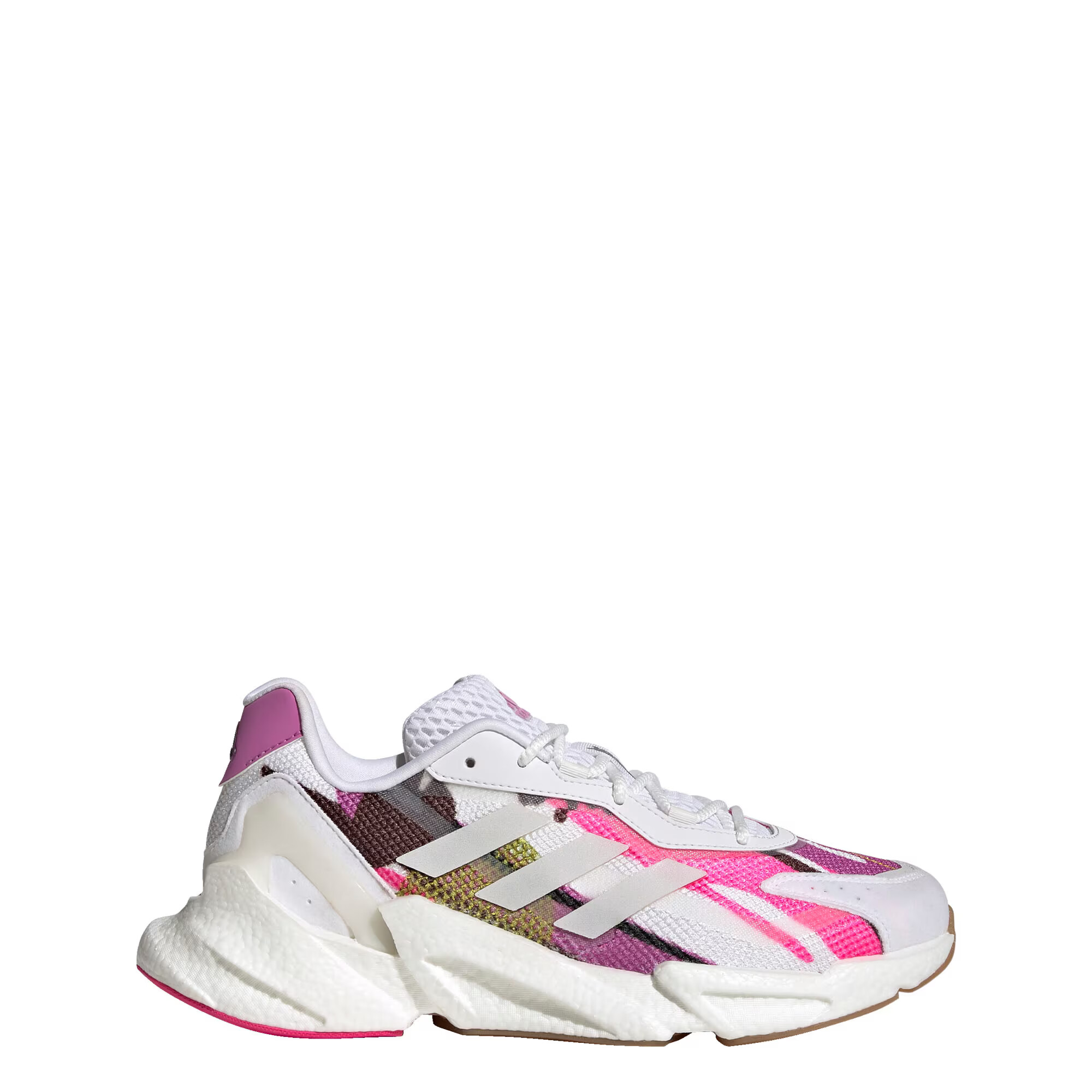 ADIDAS SPORTSWEAR Sneaker low 'X9000L4 X Thebe Magugu' oliv / lila / roz / alb - Pled.ro