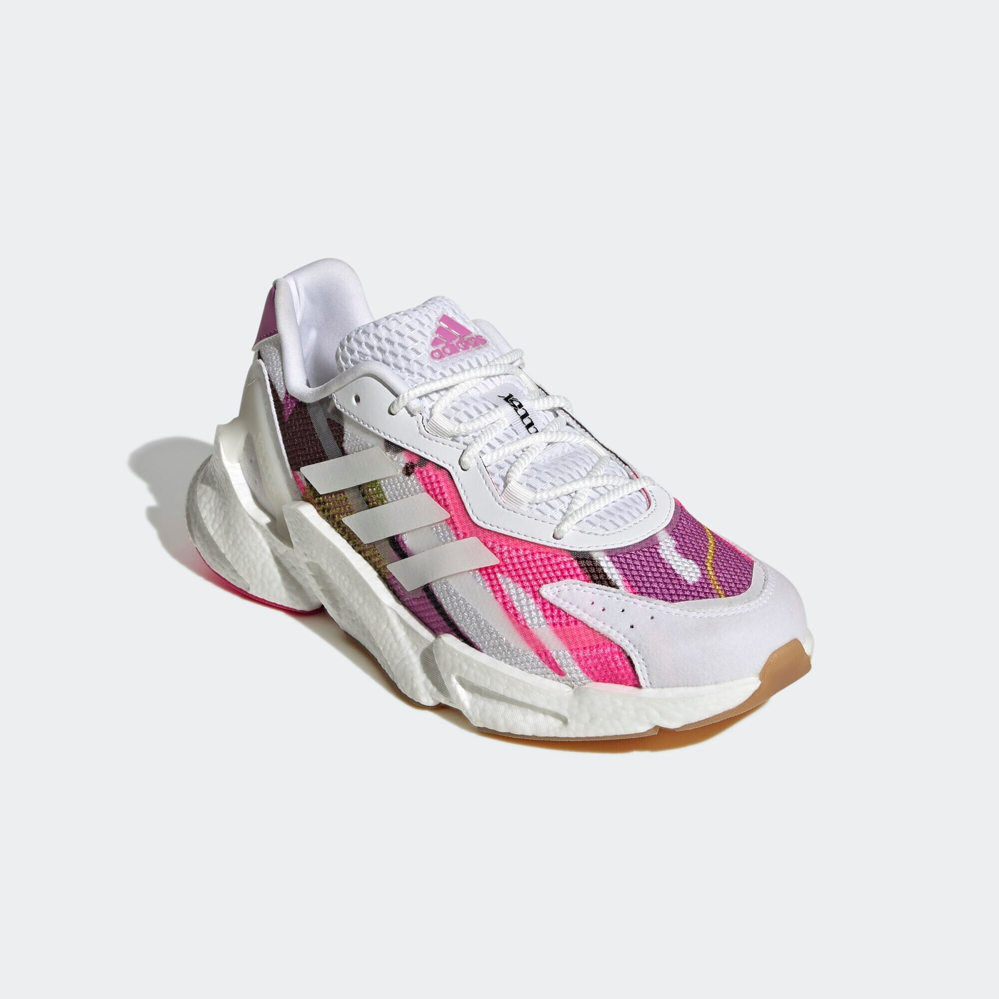 ADIDAS SPORTSWEAR Sneaker low 'X9000L4 X Thebe Magugu' oliv / lila / roz / alb - Pled.ro