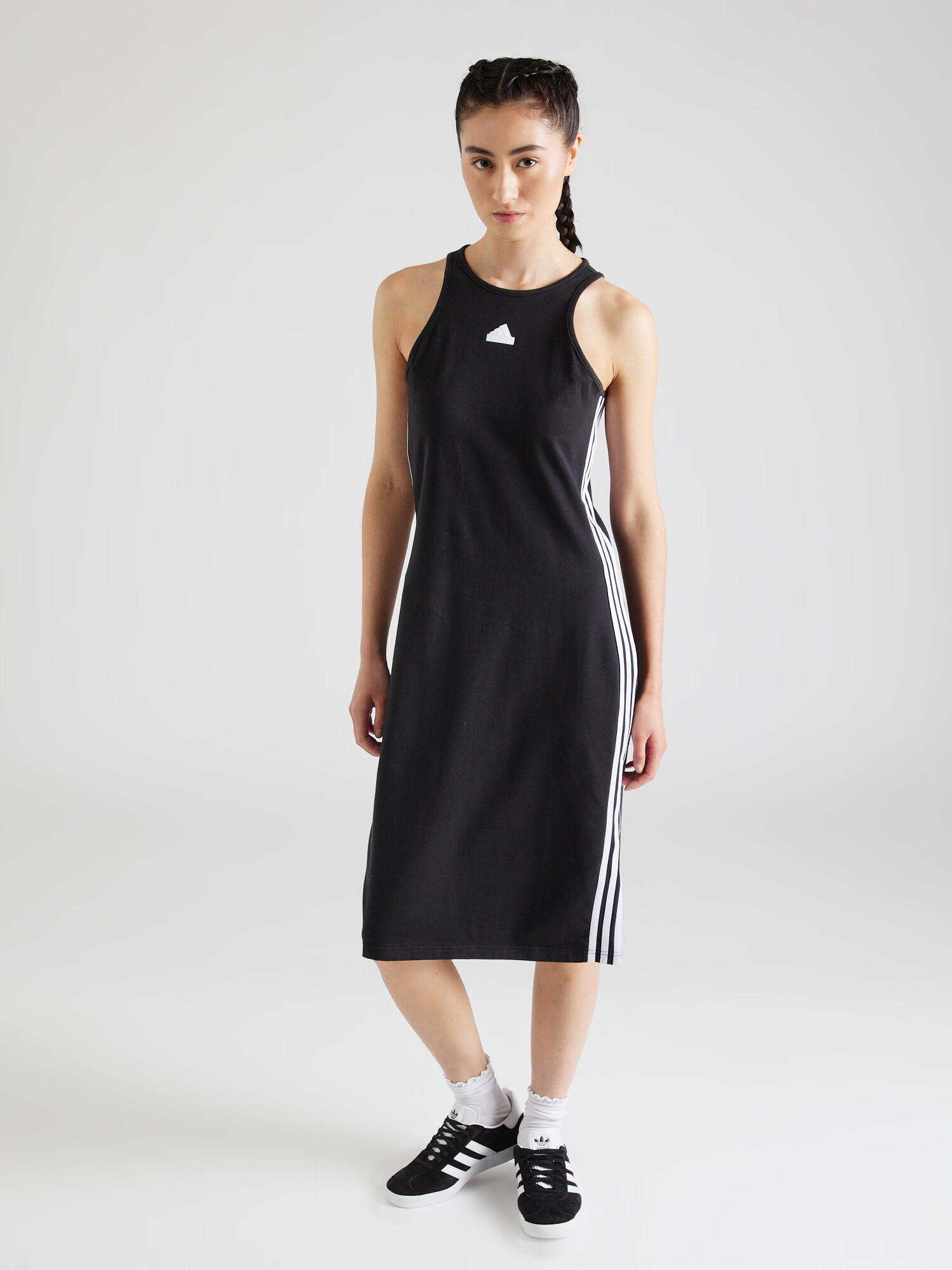 ADIDAS SPORTSWEAR Rochie sport 'Future Icons Three Stripes' negru / alb - Pled.ro