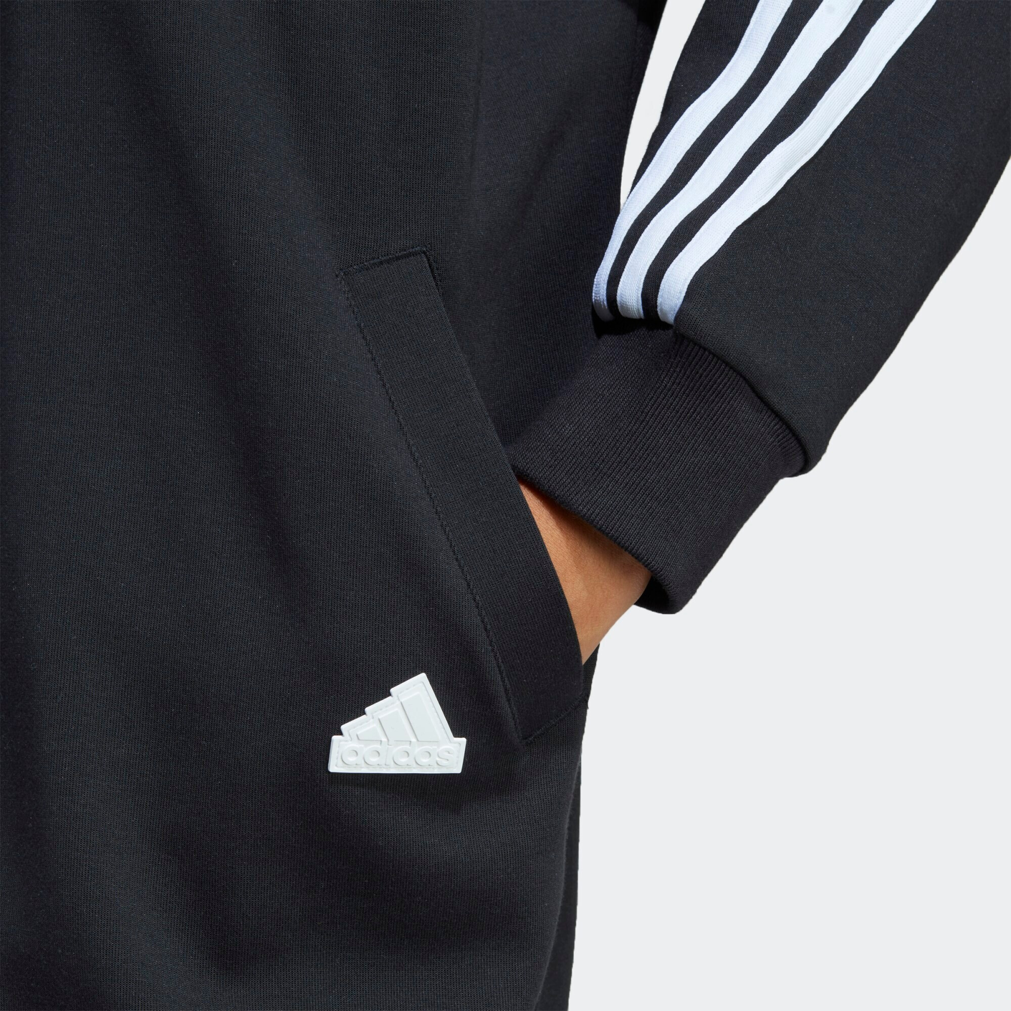 ADIDAS SPORTSWEAR Rochie sport 'Future Icons 3-Stripes' negru / alb - Pled.ro