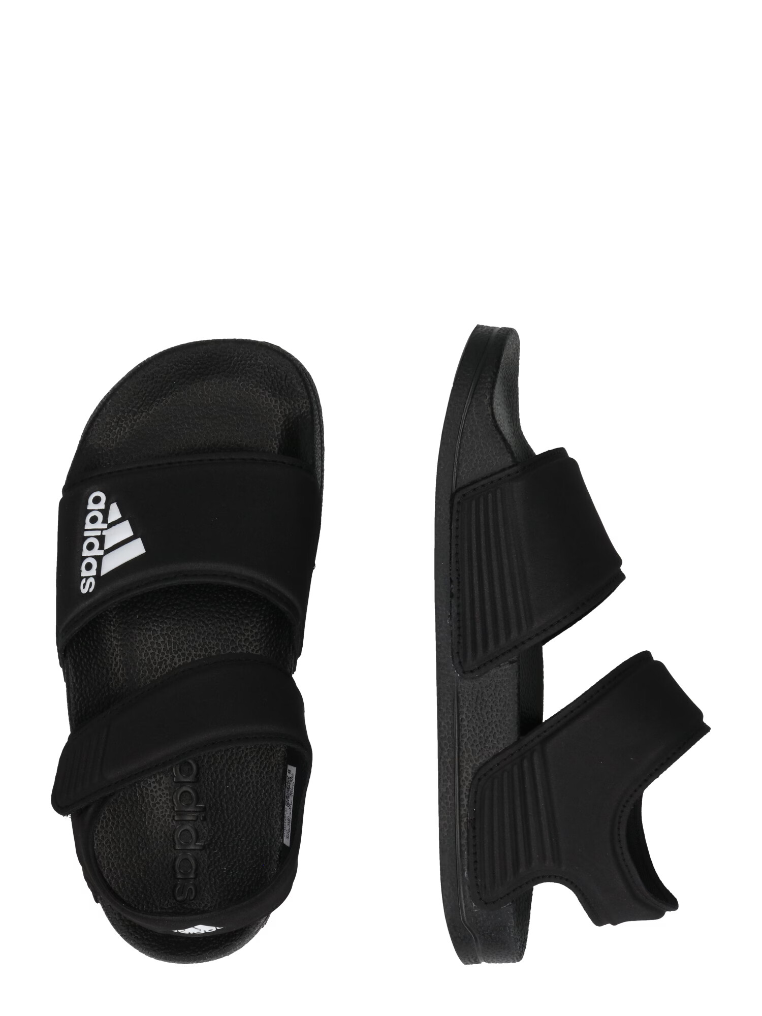 ADIDAS SPORTSWEAR Flip-flops 'Adilette' negru / alb - Pled.ro