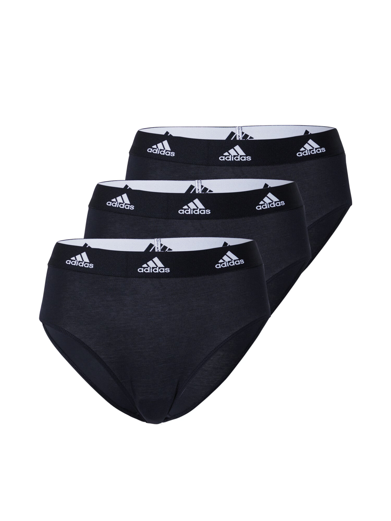 ADIDAS SPORTSWEAR Slip negru / alb - Pled.ro