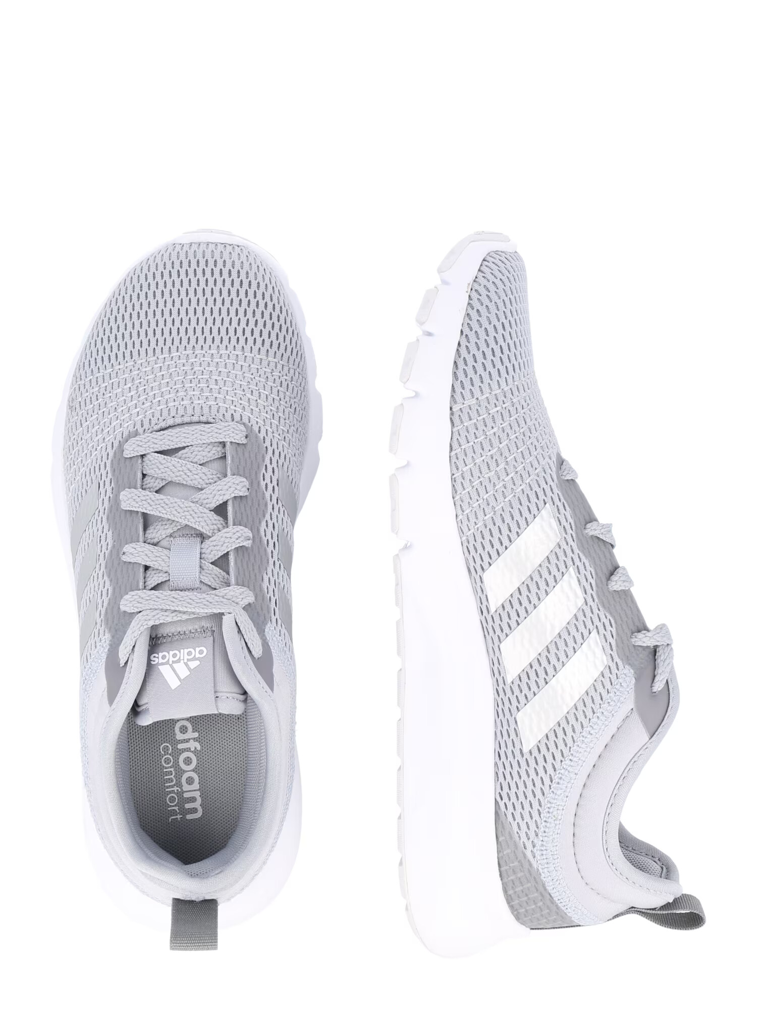 ADIDAS SPORTSWEAR Sneaker low 'Fluidup' gri / gri argintiu / alb - Pled.ro