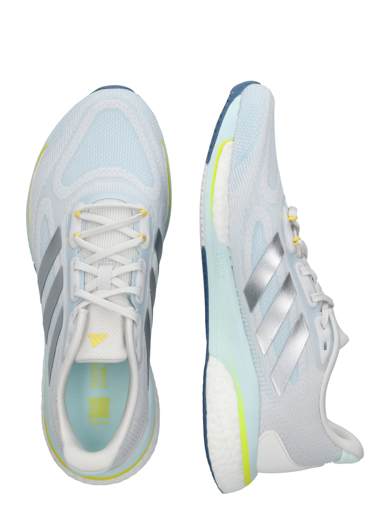 ADIDAS SPORTSWEAR Sneaker de alergat 'Supernova+' bleumarin / albastru deschis / gri închis / verde limetă / alb - Pled.ro