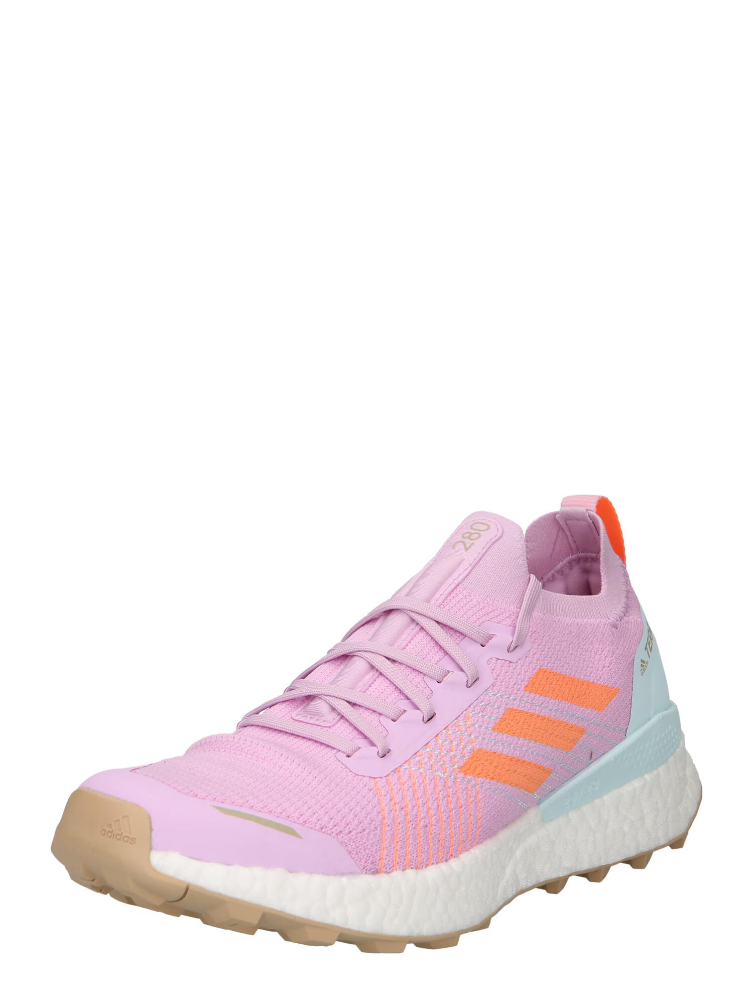 ADIDAS SPORTSWEAR Sneaker low 'Two Ultra' albastru deschis / mov orhidee / portocaliu închis - Pled.ro