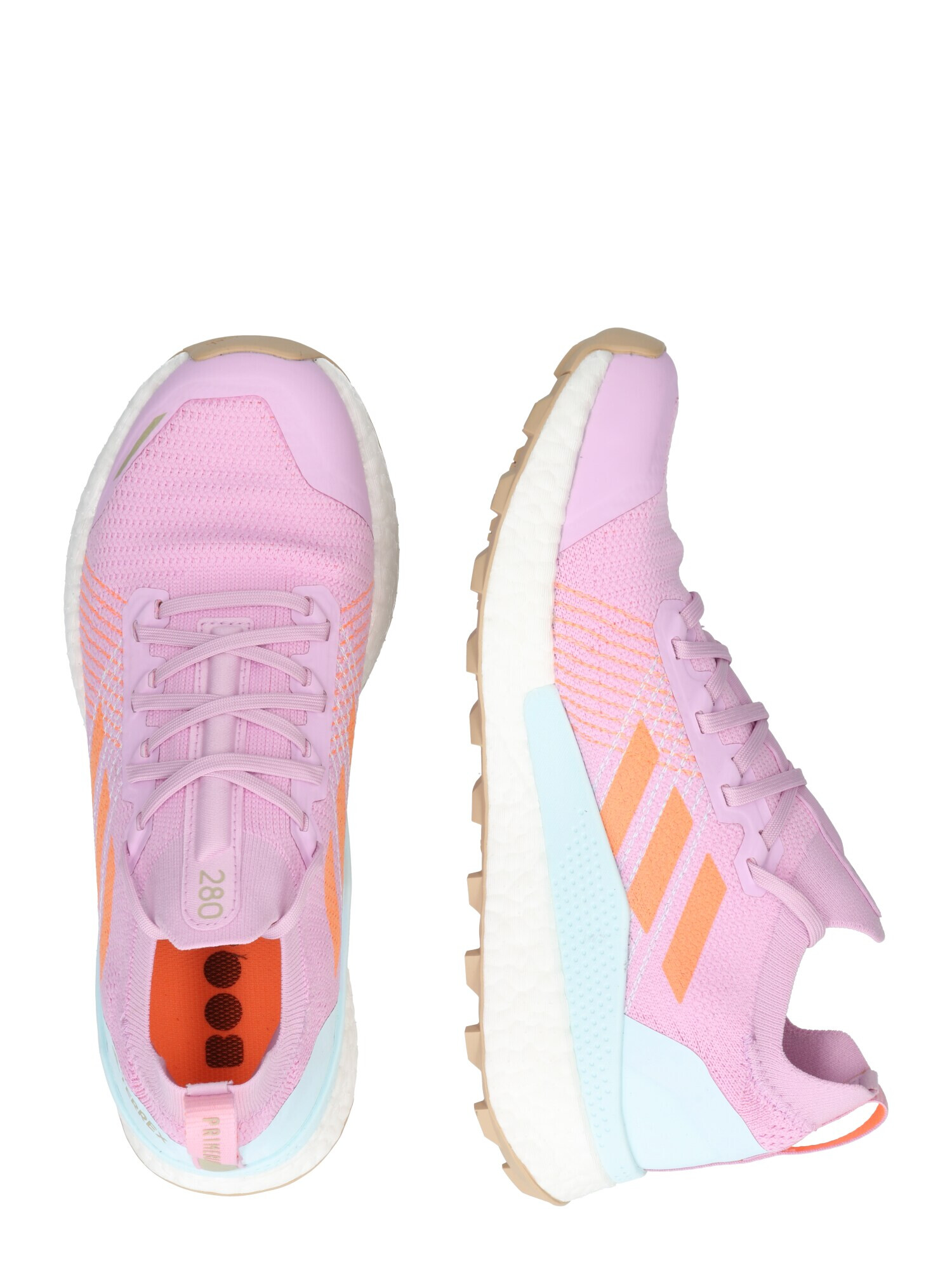 ADIDAS SPORTSWEAR Sneaker low 'Two Ultra' albastru deschis / mov orhidee / portocaliu închis - Pled.ro