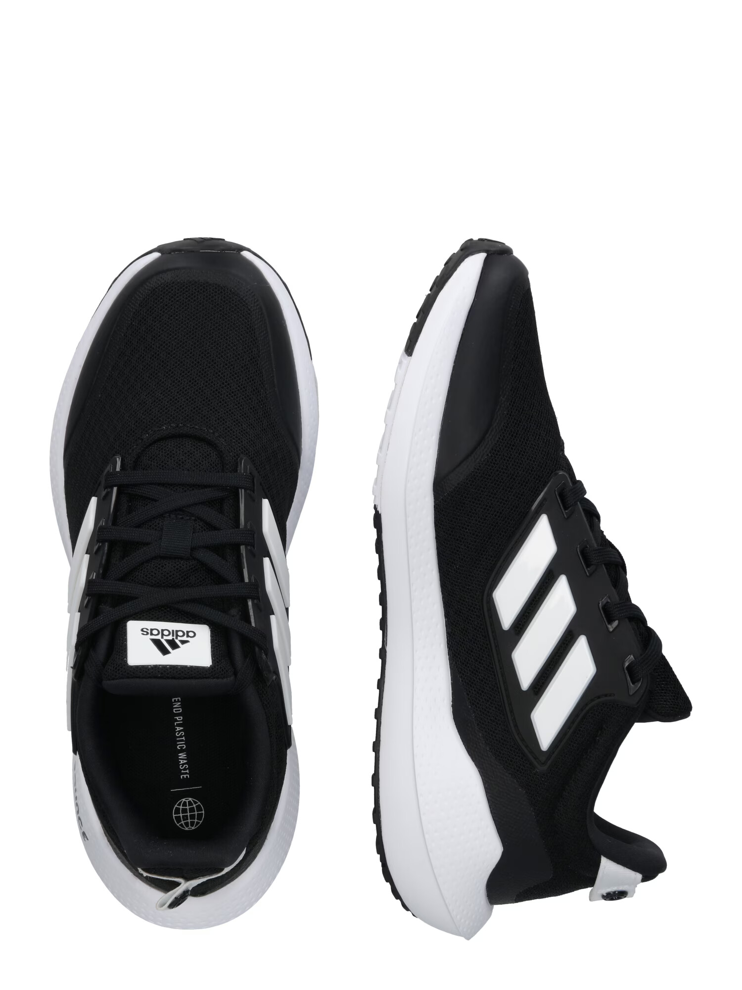 ADIDAS SPORTSWEAR Sneaker 'Eq21 Run 2.0 Bounce Lace' negru / alb - Pled.ro