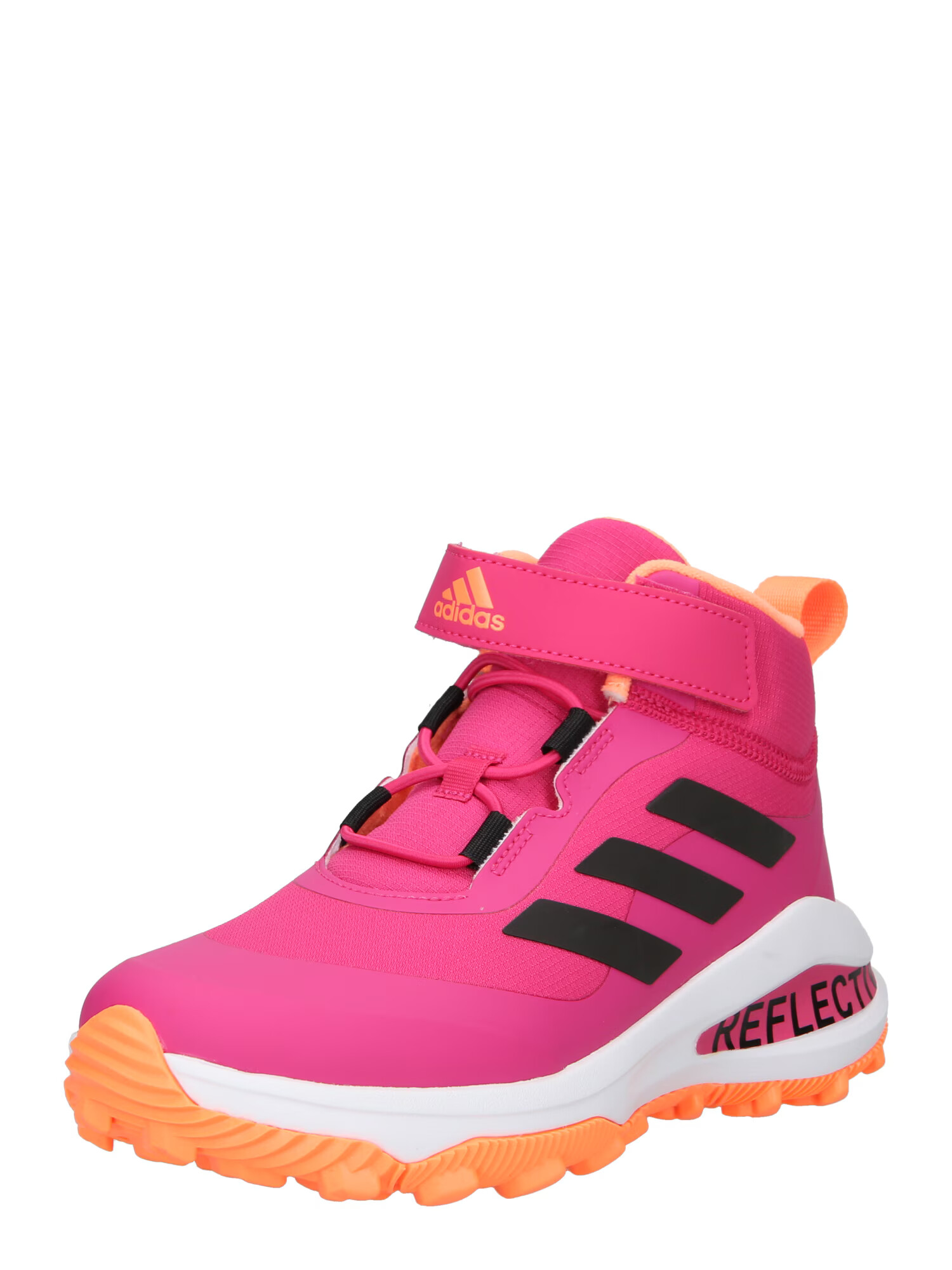 ADIDAS SPORTSWEAR Botine 'Fortarun All Terrain Cloudfoam Elastic Lace And Top Strap' portocaliu / magenta / negru - Pled.ro