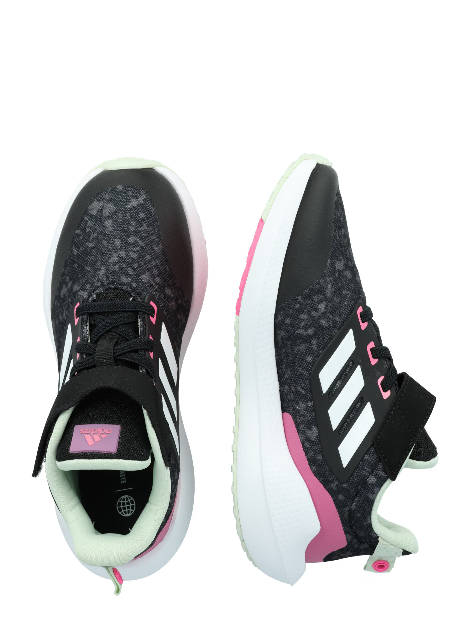 ADIDAS SPORTSWEAR Sneaker gri piatră / roz deschis / negru / alb - Pled.ro