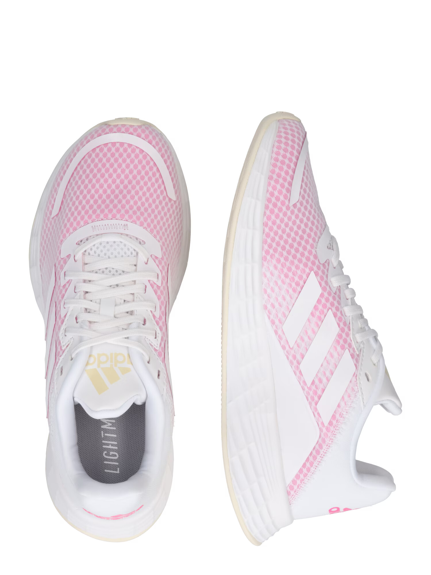 ADIDAS SPORTSWEAR Sneaker low 'Duramo' galben / roz / alb - Pled.ro