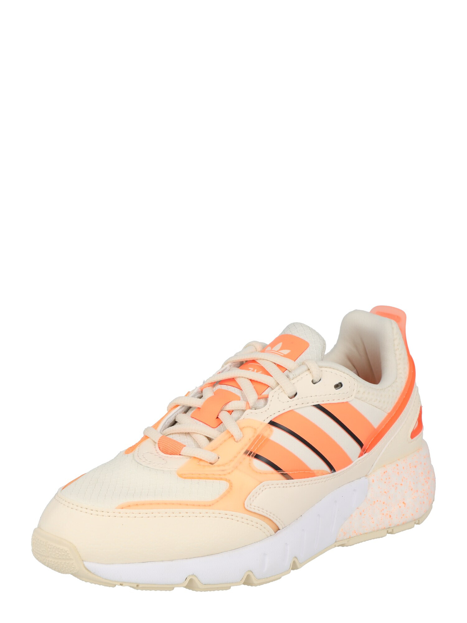 ADIDAS SPORTSWEAR Sneaker low 'Zx 1K Boost 2.0' bej / gri deschis / portocaliu / negru - Pled.ro