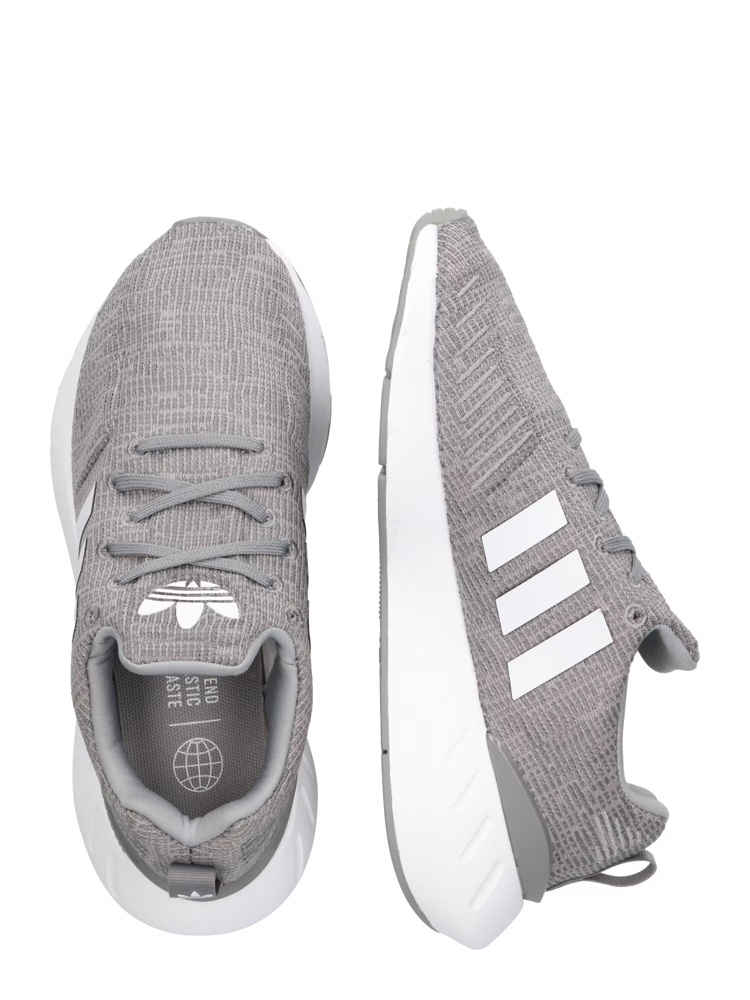 ADIDAS SPORTSWEAR Pantofi sport 'SWIFT RUN 22' gri amestecat / alb - Pled.ro