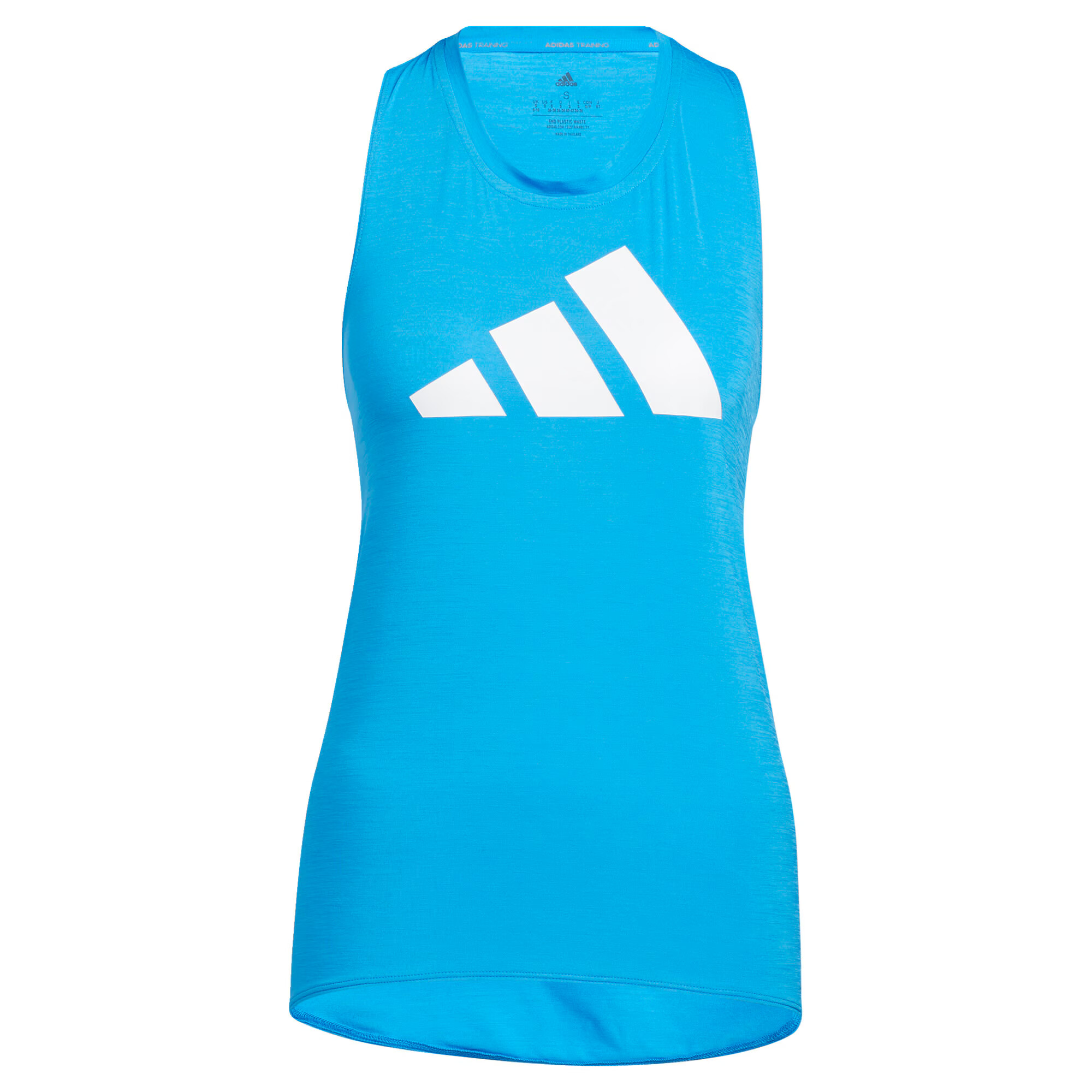 ADIDAS SPORTSWEAR Sport top albastru aqua / negru / alb - Pled.ro