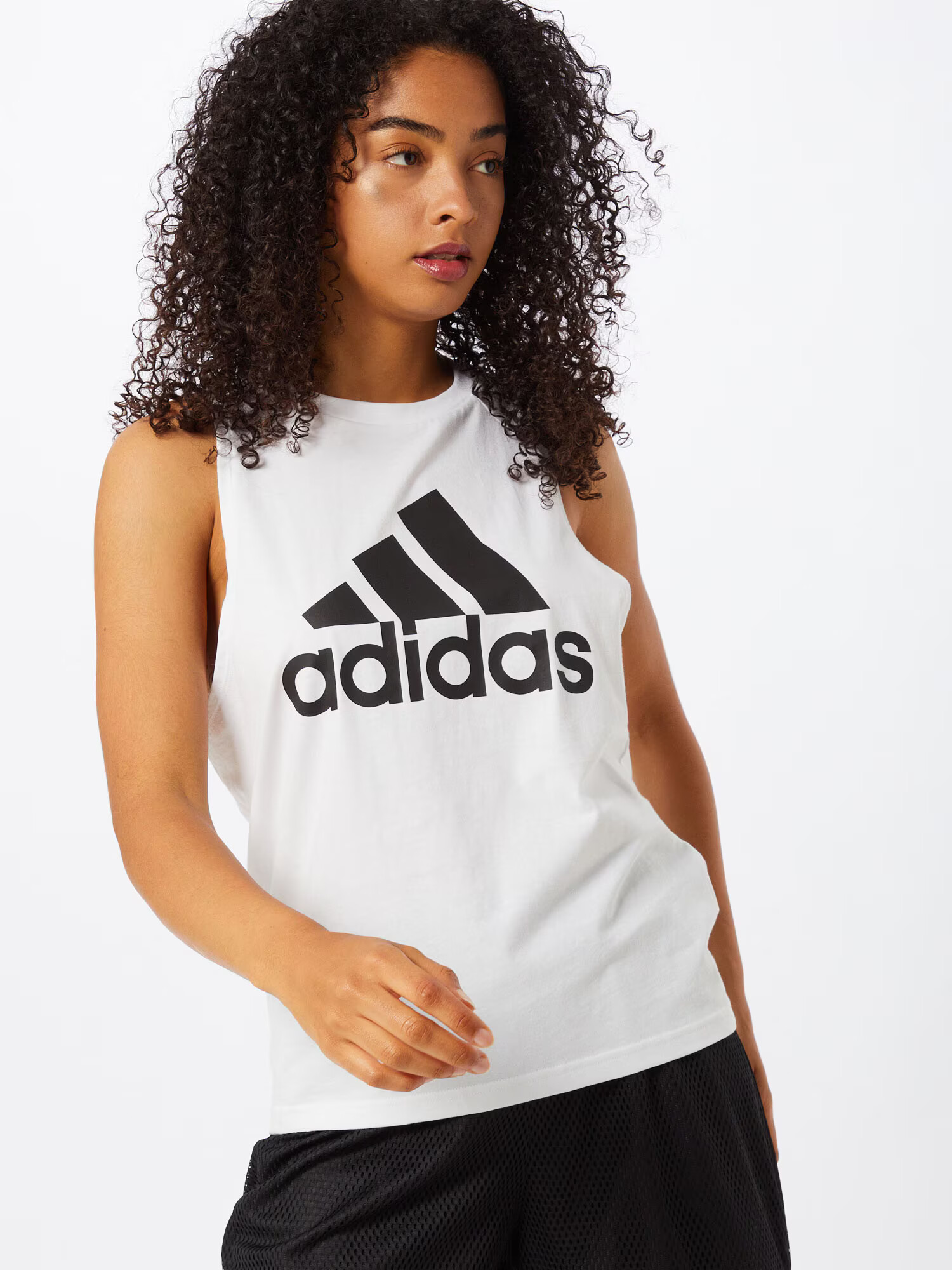 ADIDAS SPORTSWEAR Sport top 'Bosko' negru / alb - Pled.ro