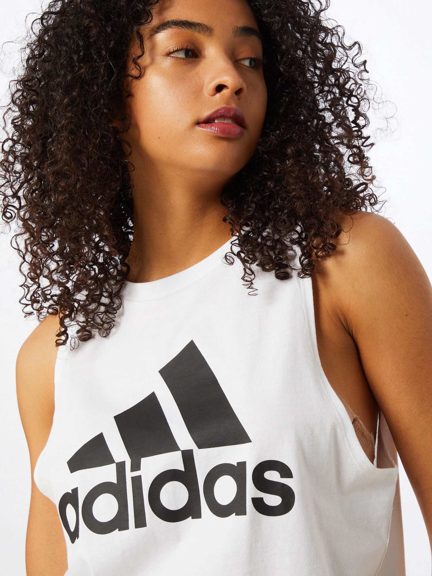 ADIDAS SPORTSWEAR Sport top 'Bosko' negru / alb - Pled.ro