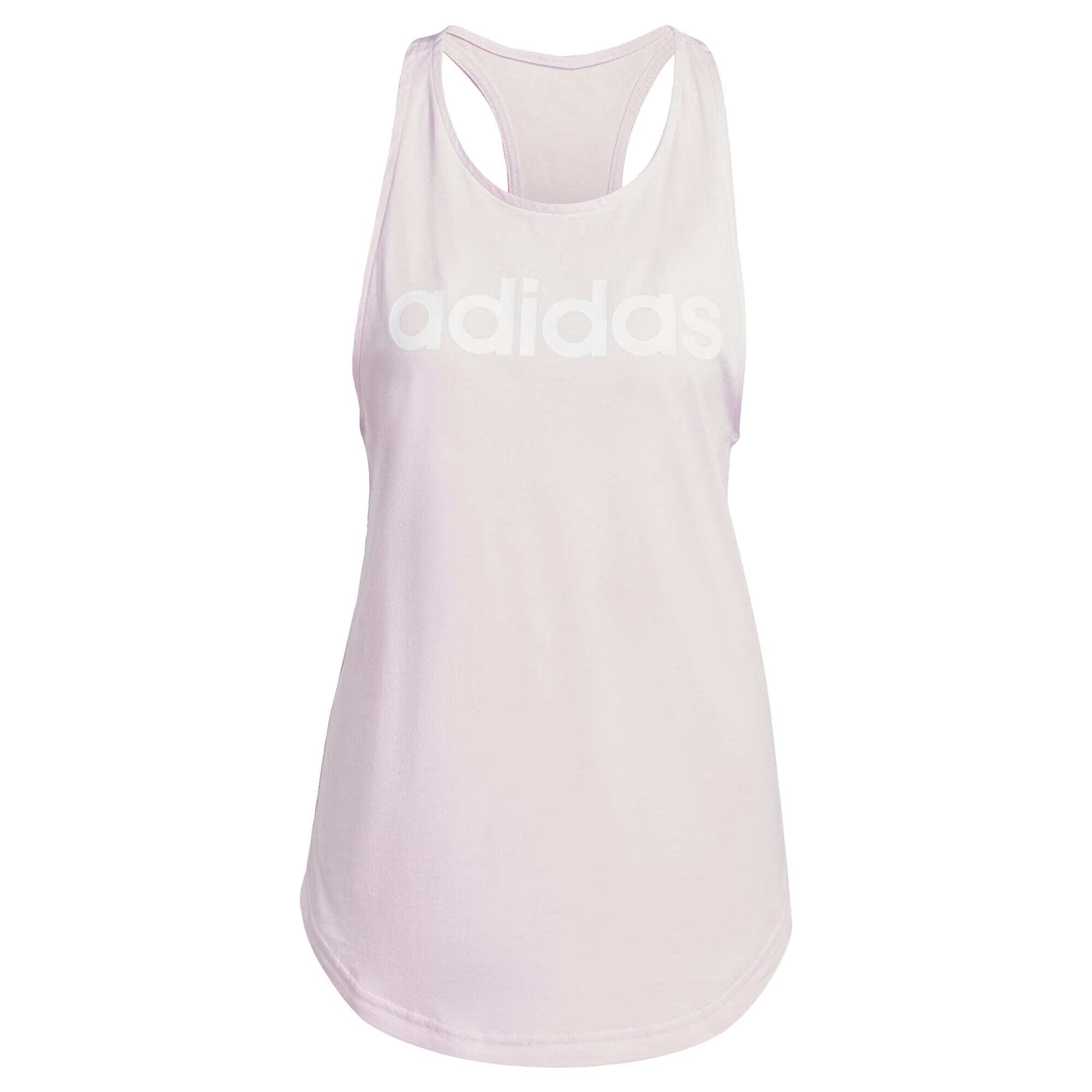 ADIDAS SPORTSWEAR Sport top 'Essentials' roz pastel / alb - Pled.ro