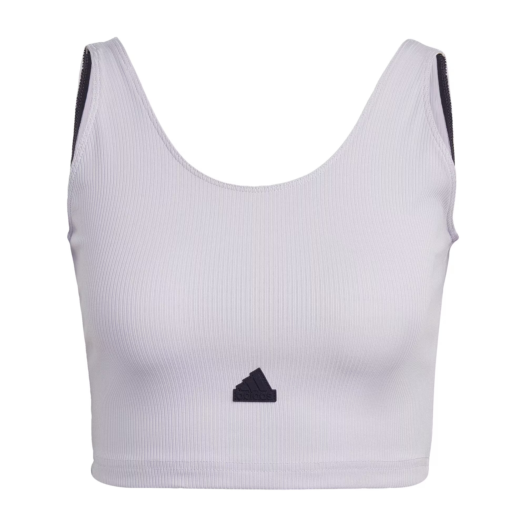 ADIDAS SPORTSWEAR Sport top 'Rib ' mov pastel / negru - Pled.ro